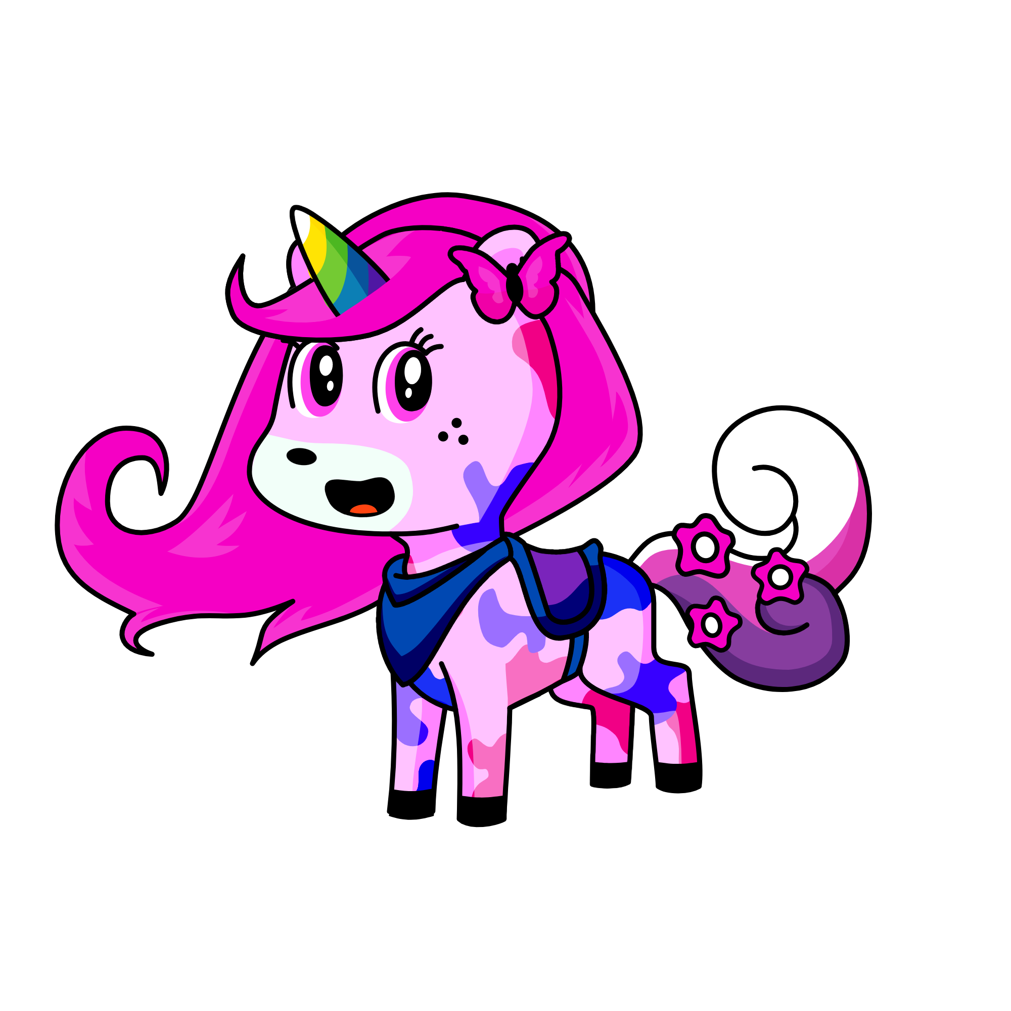 Cumoncita, the unicorn