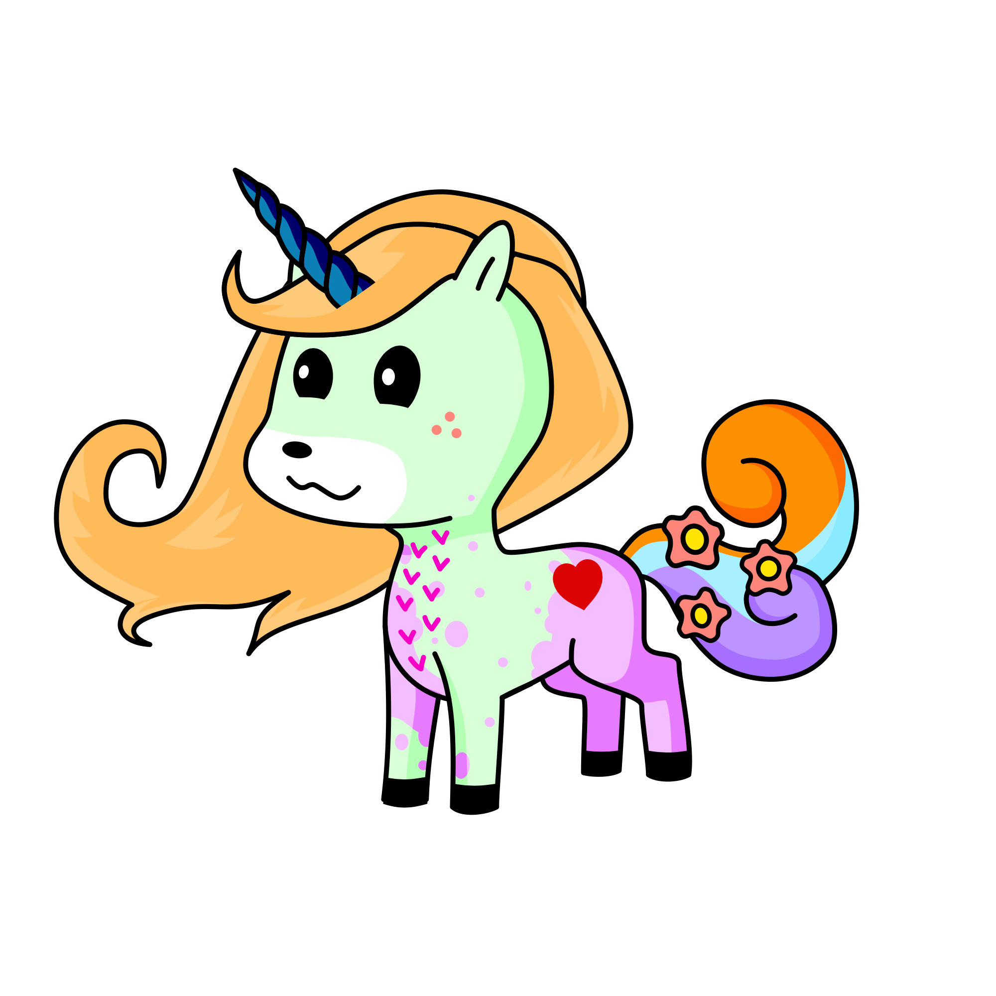 Luci, the unicorn
