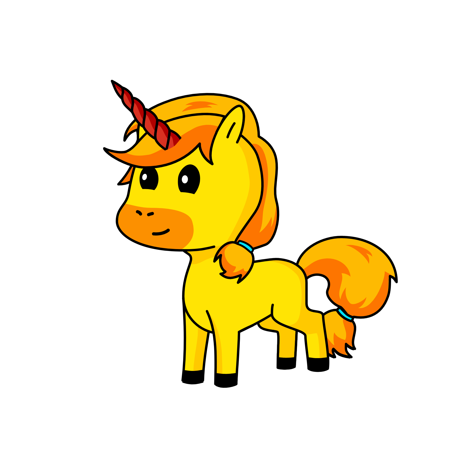 Sunny, the unicorn