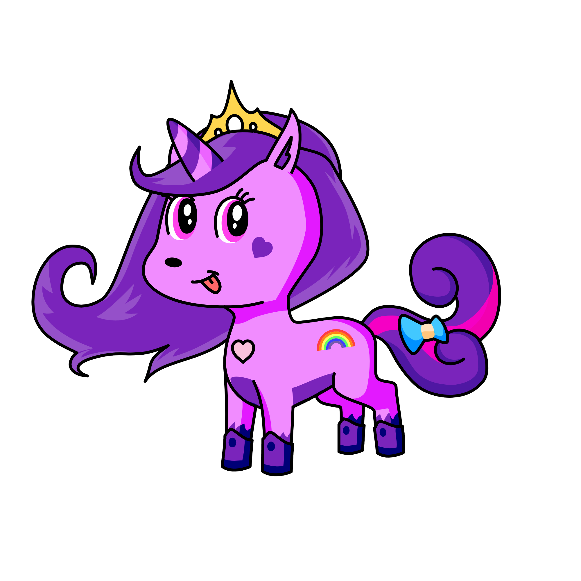 candy, the unicorn