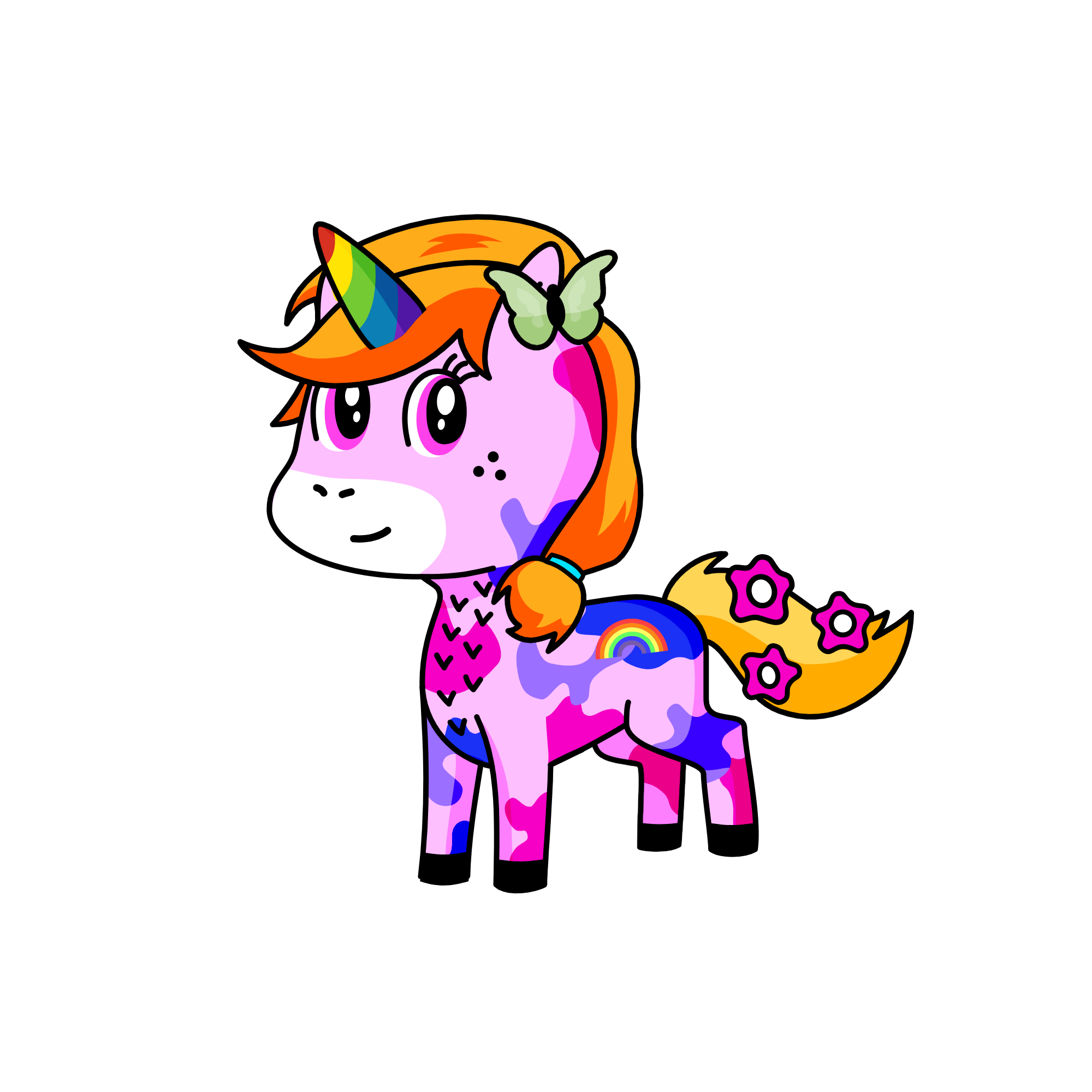 little sparkles, the unicorn