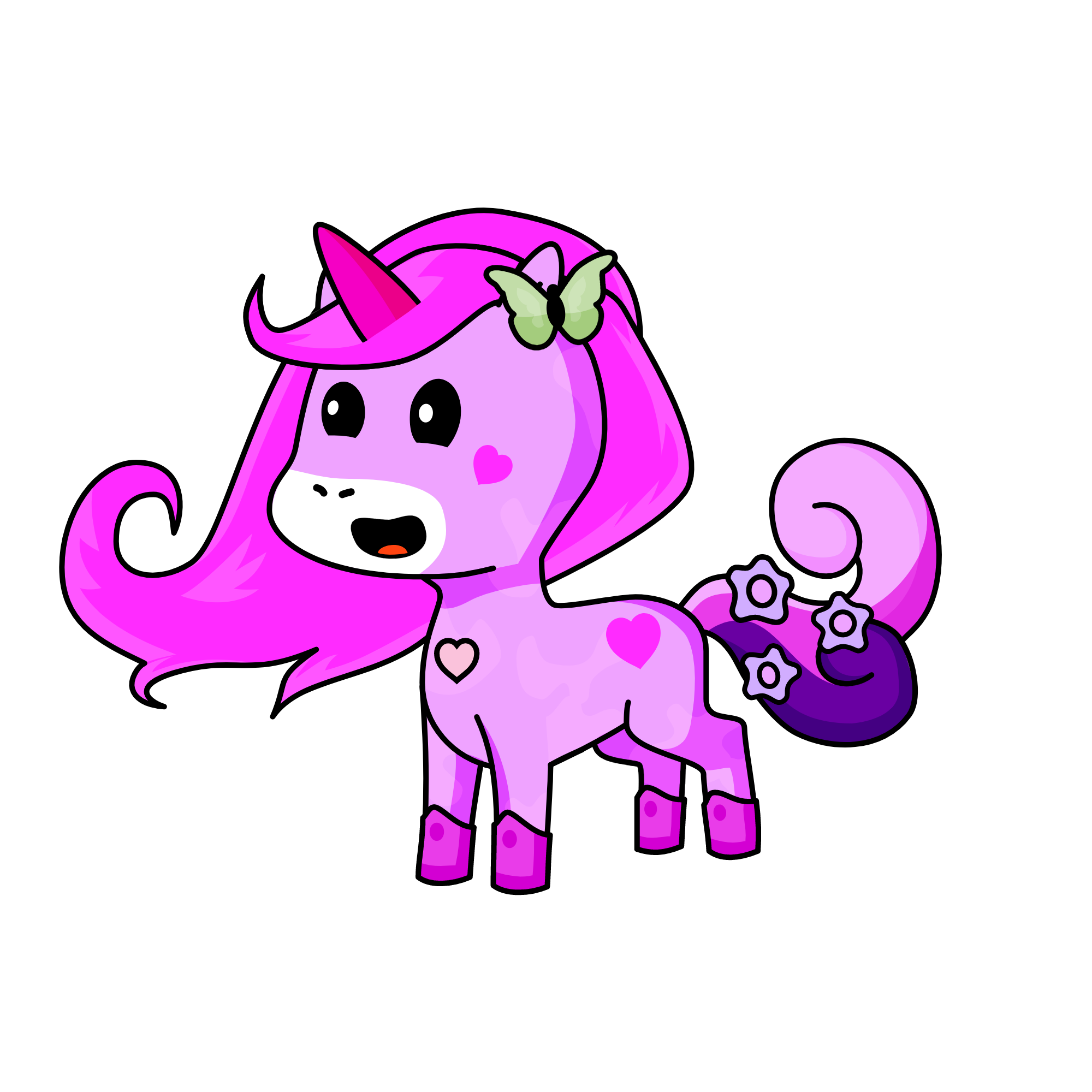 bella, the unicorn