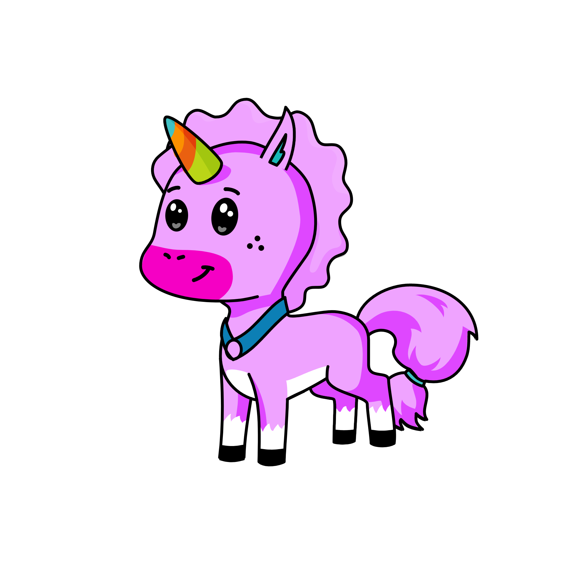 im a bich, the unicorn