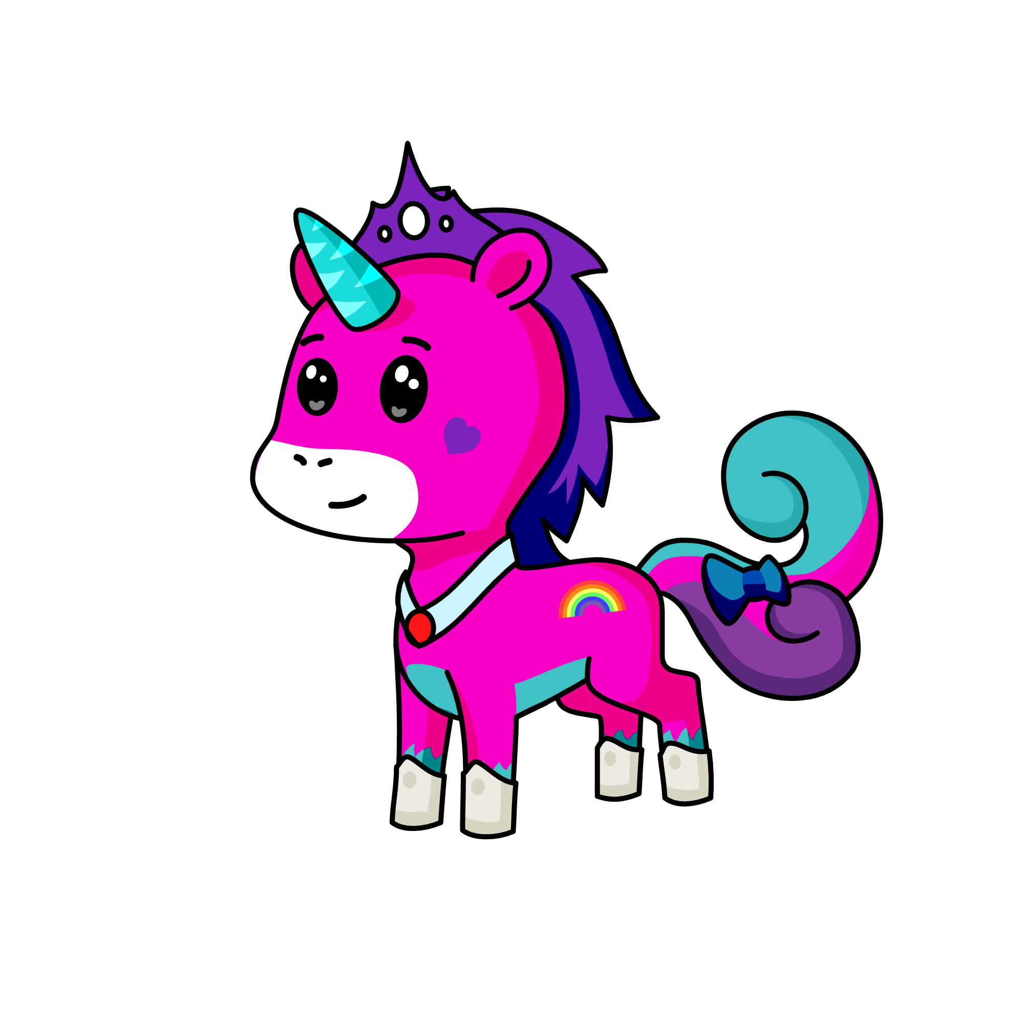 sparkle shine, the unicorn