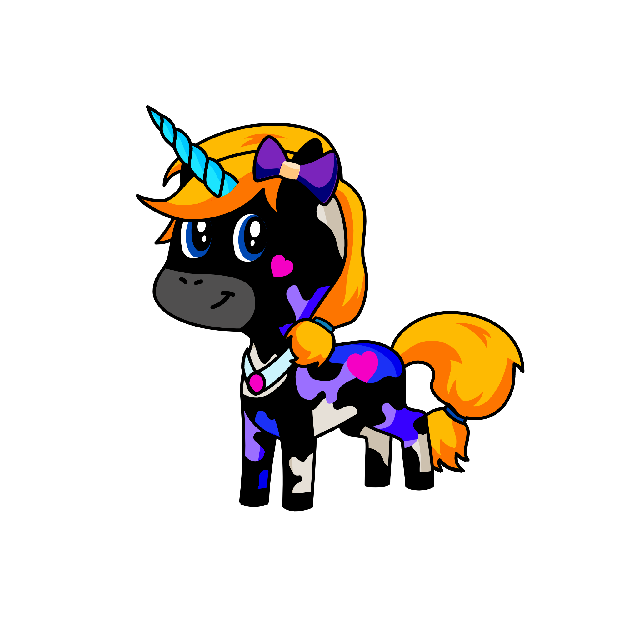 Luna, the unicorn
