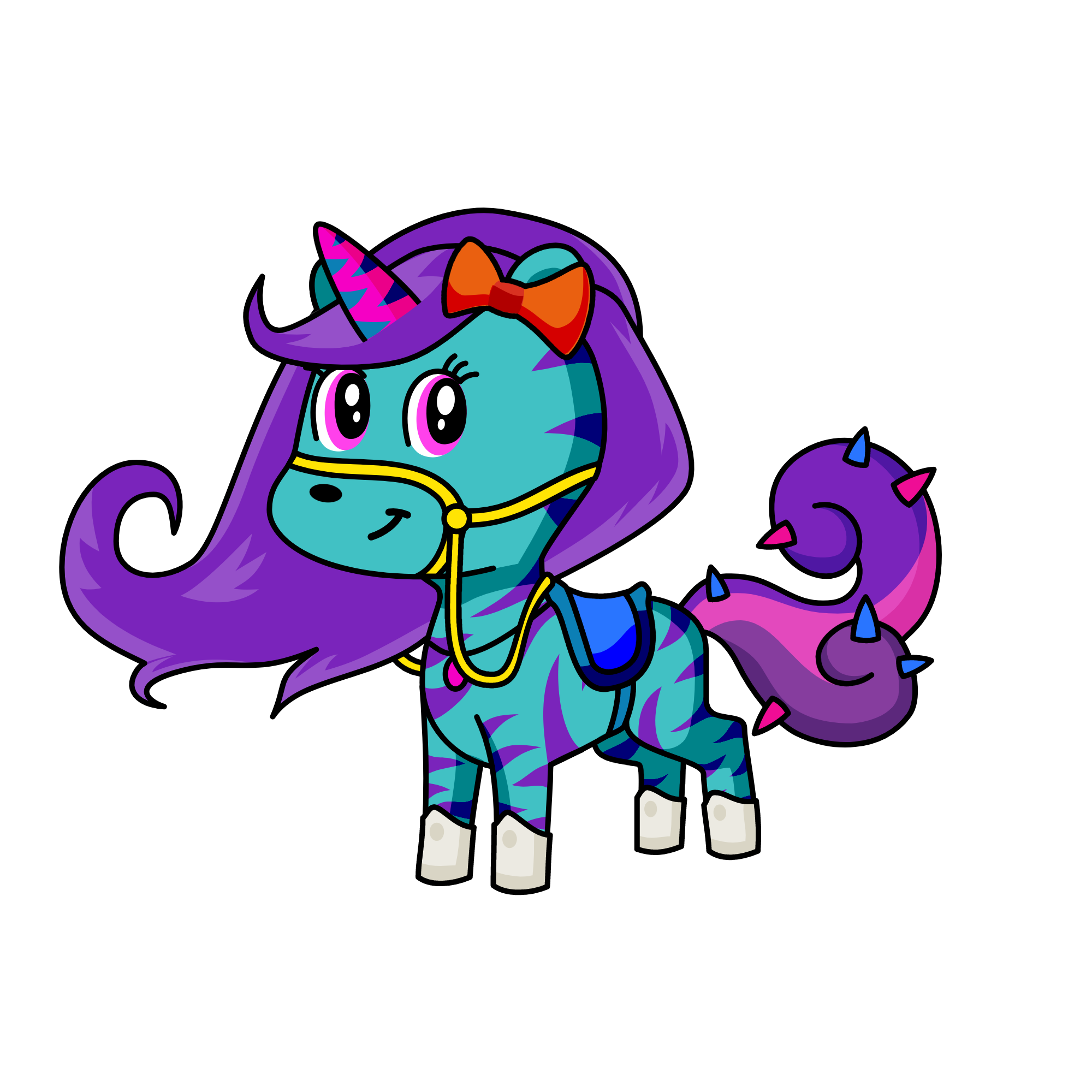可愛雪, the unicorn