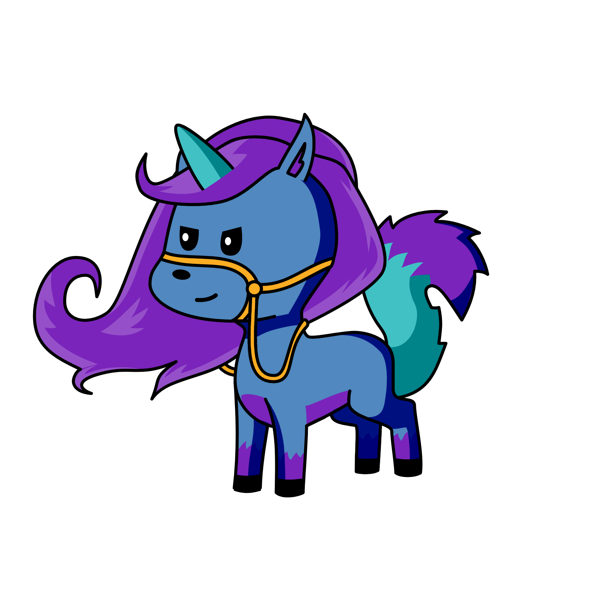 moon, the unicorn