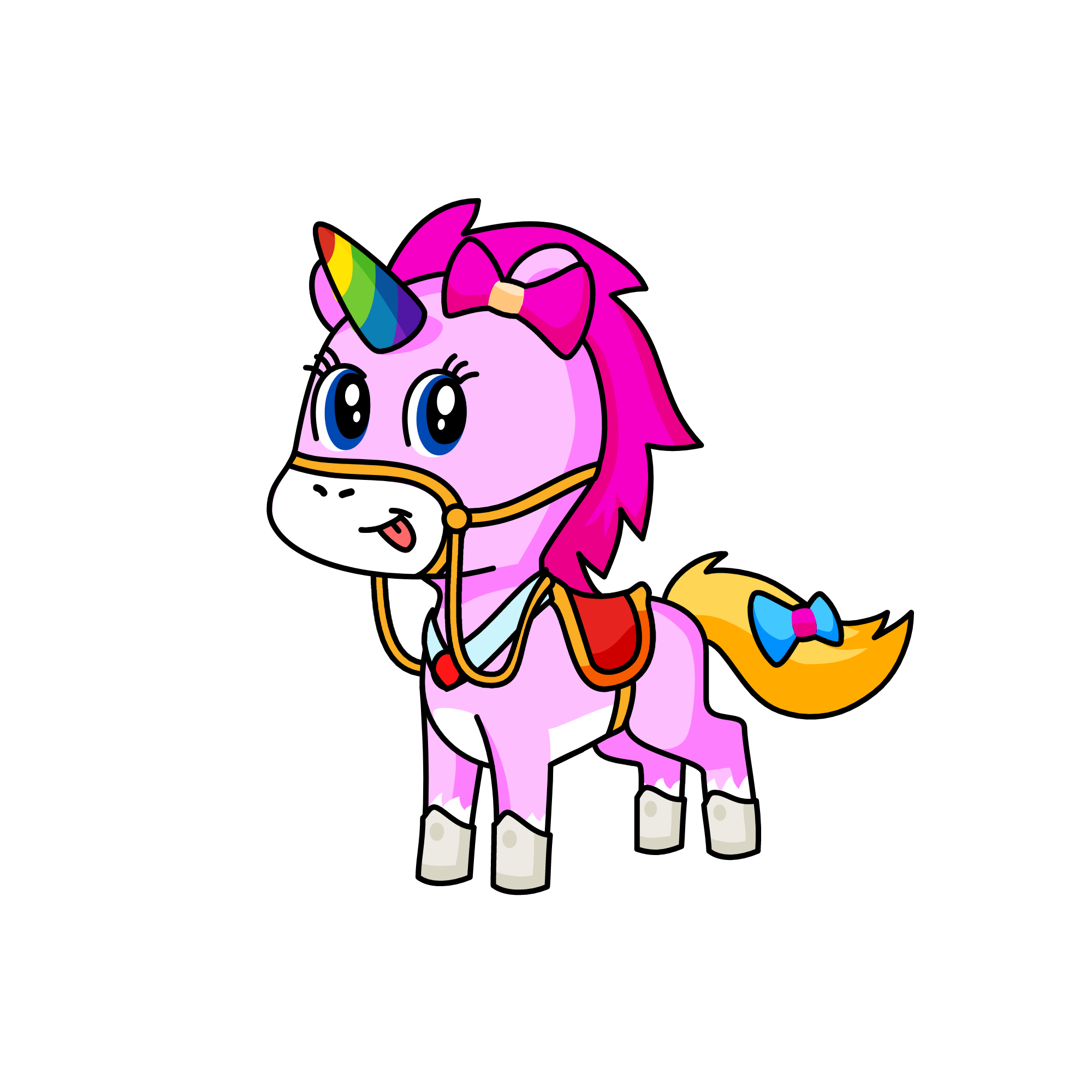 blink, the unicorn