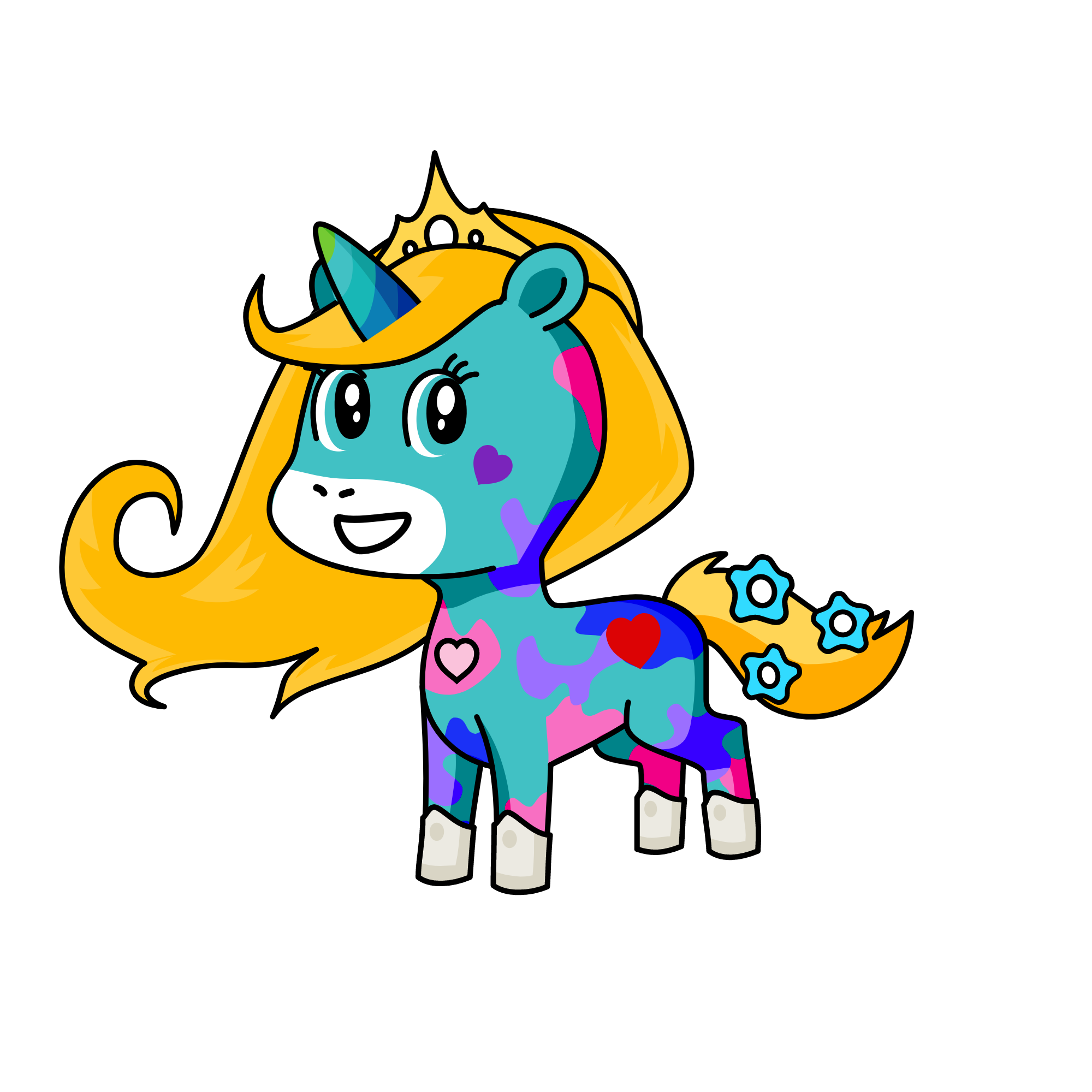 Love, the unicorn