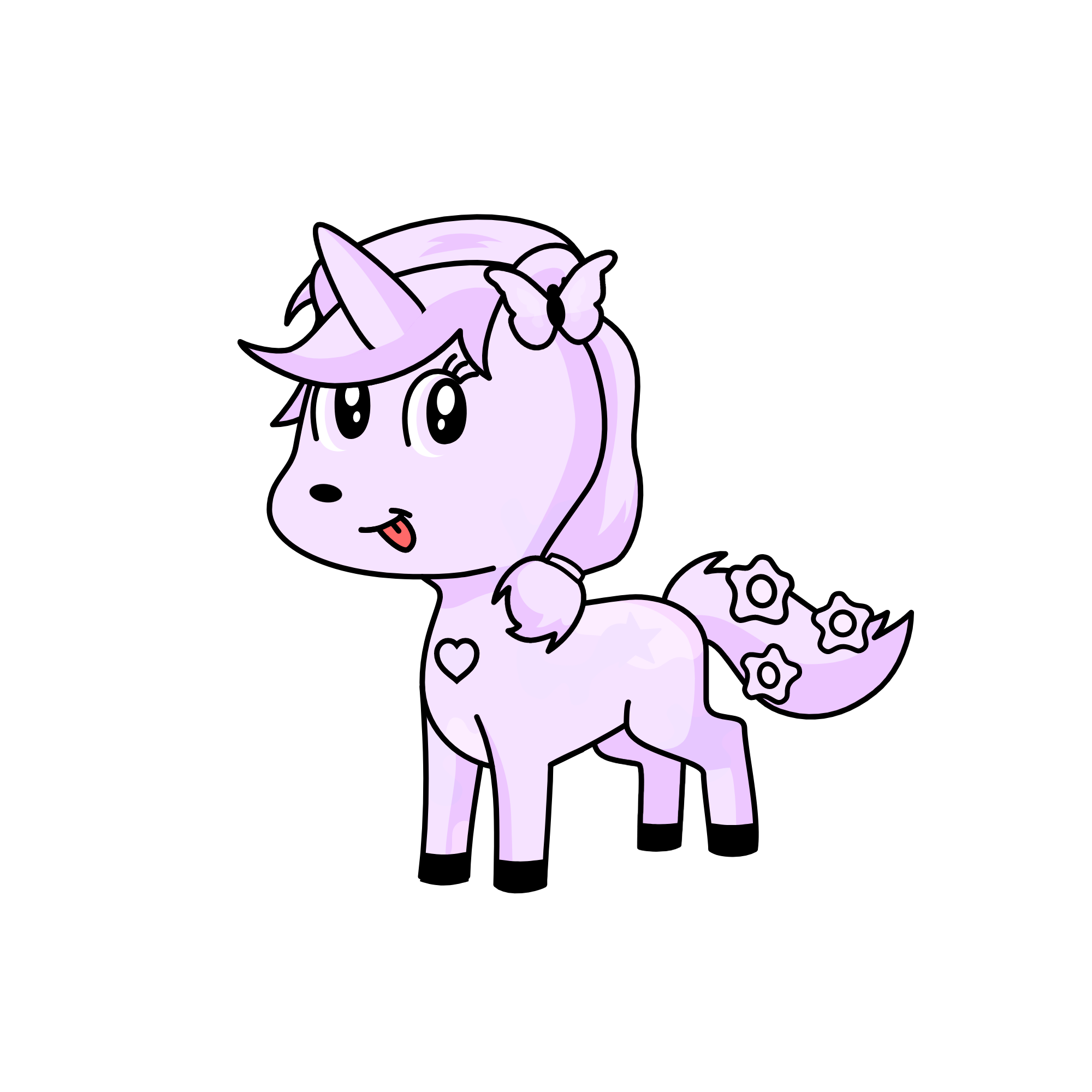 someone is weirdly weirdd, the unicorn