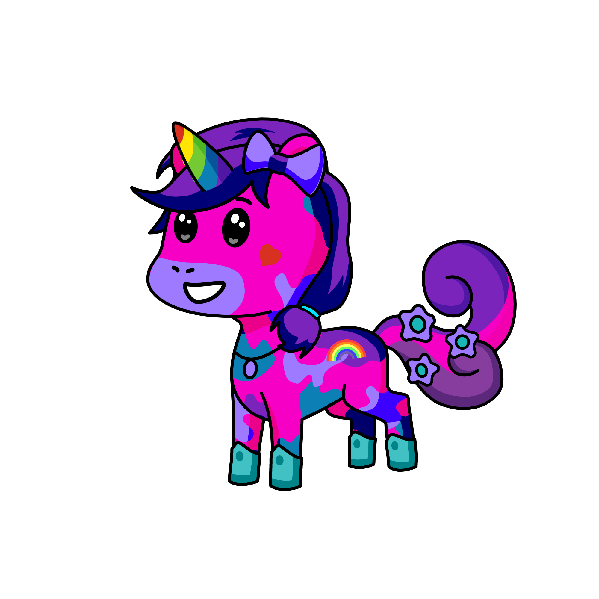 Zaza , the unicorn