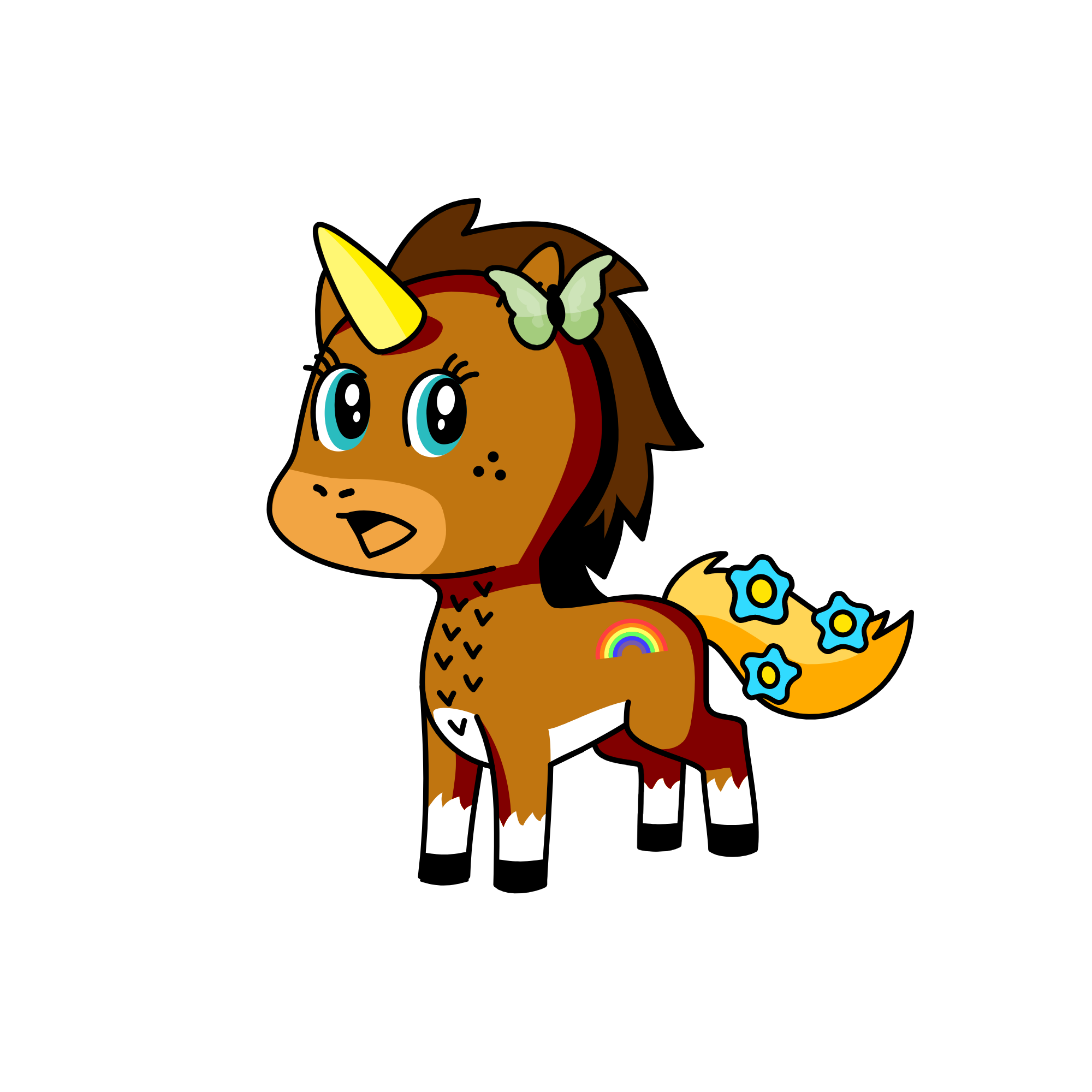 Ponny, the unicorn