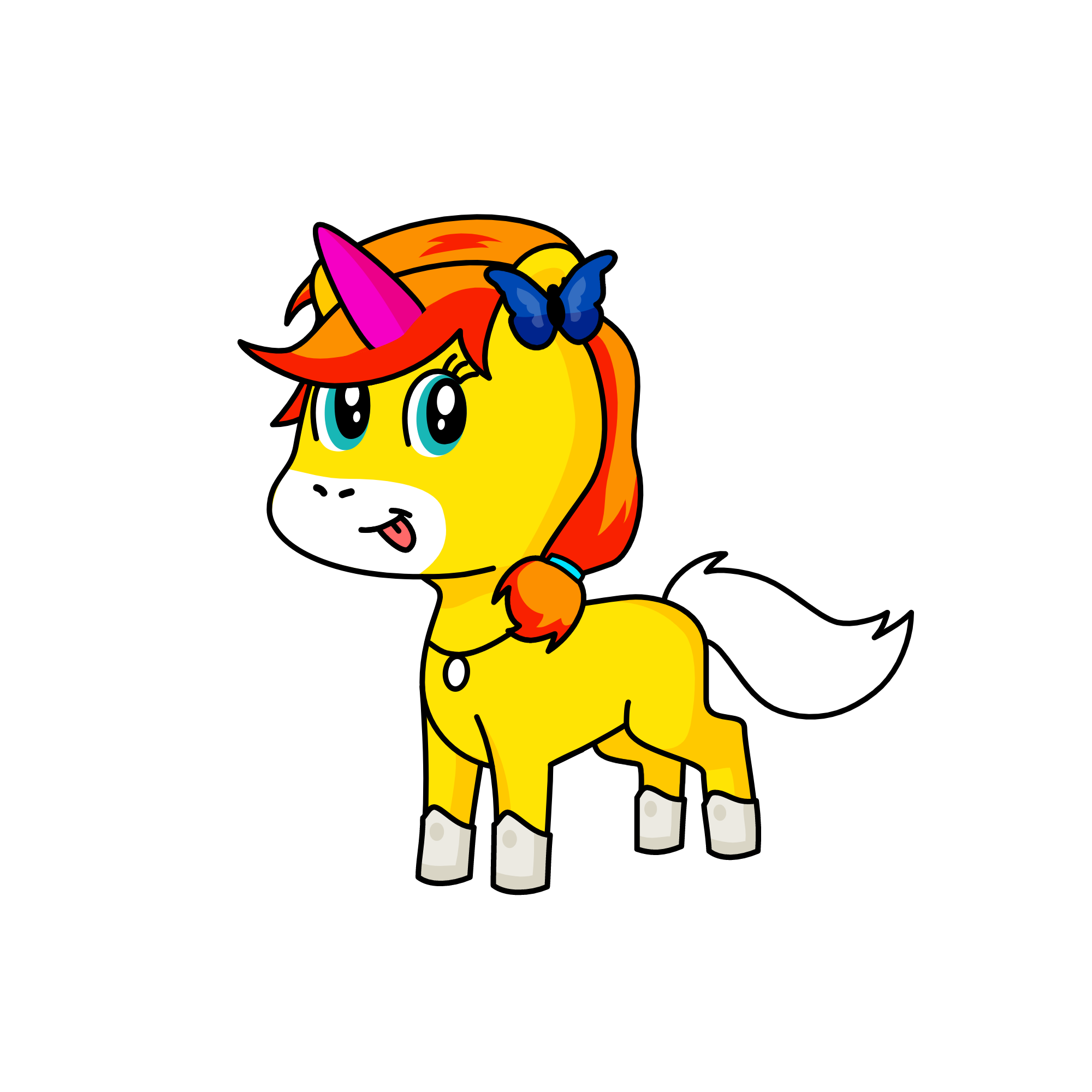 sun, the unicorn