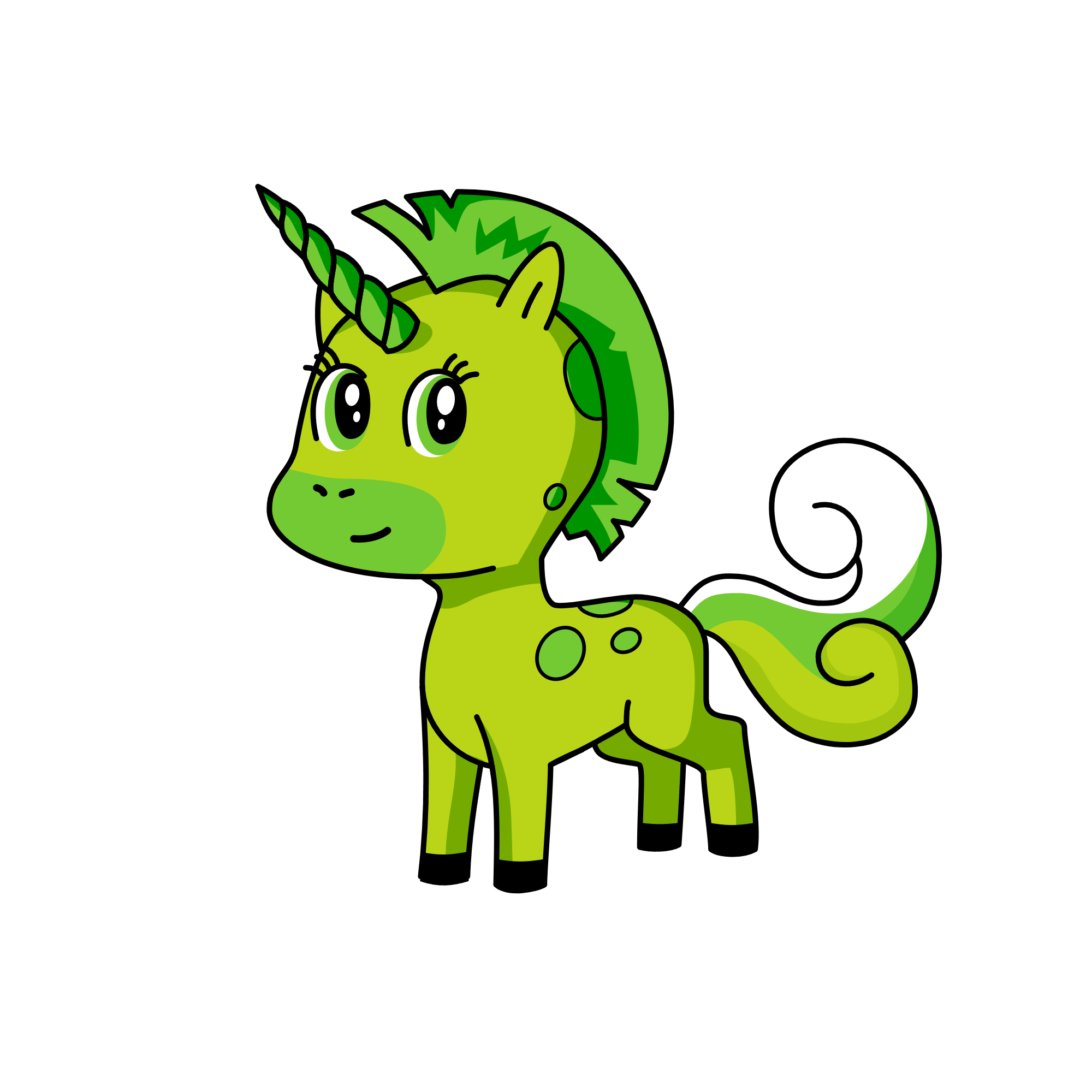 BROCOLLI, the unicorn