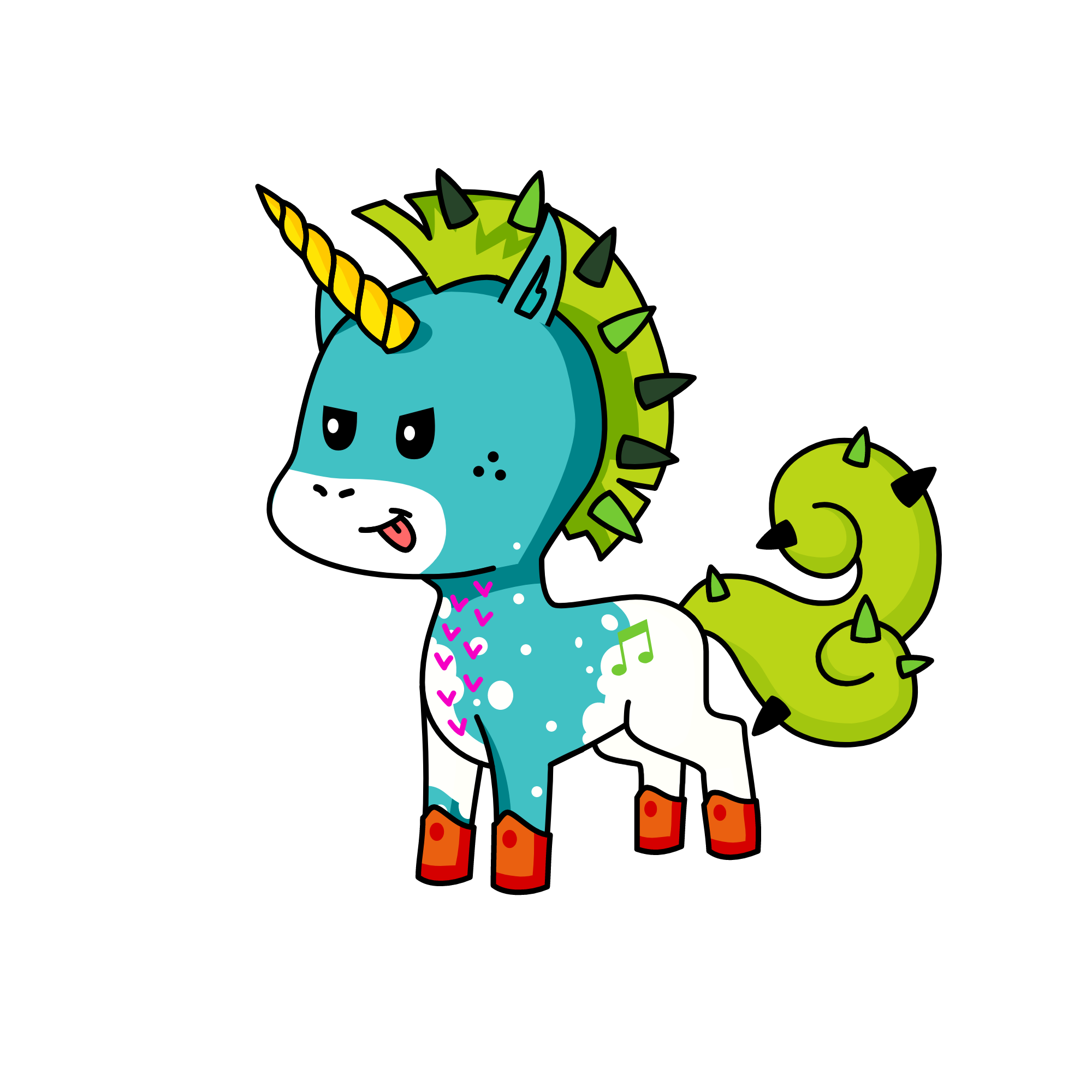 bile elish, the unicorn