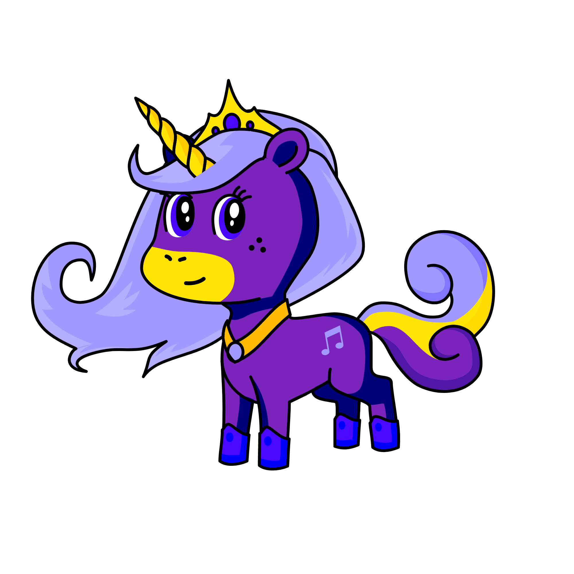 midnight chedder, the unicorn