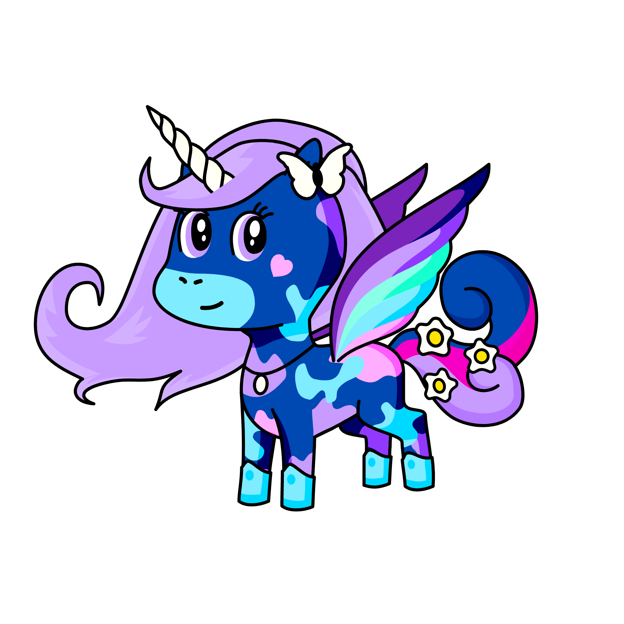 Galaxy, the unicorn