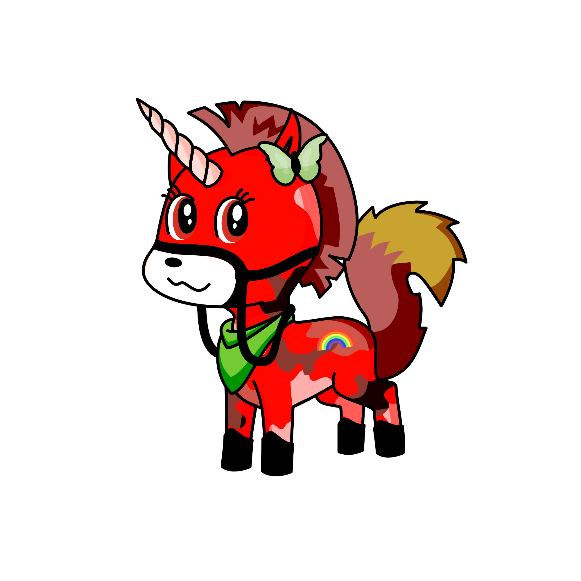 gay h*rse, the unicorn