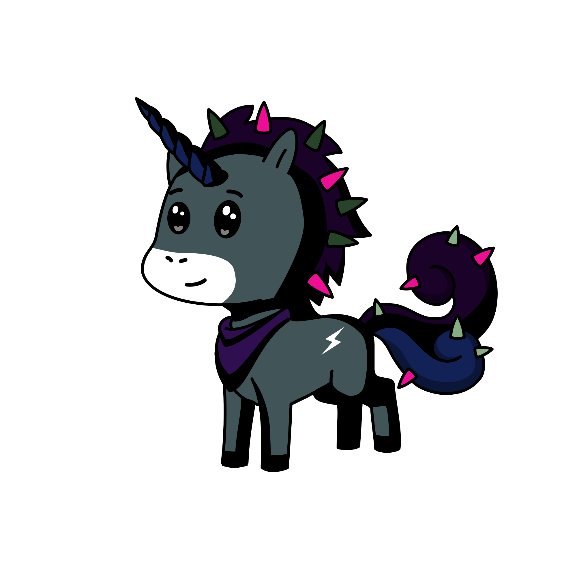 emo, the unicorn