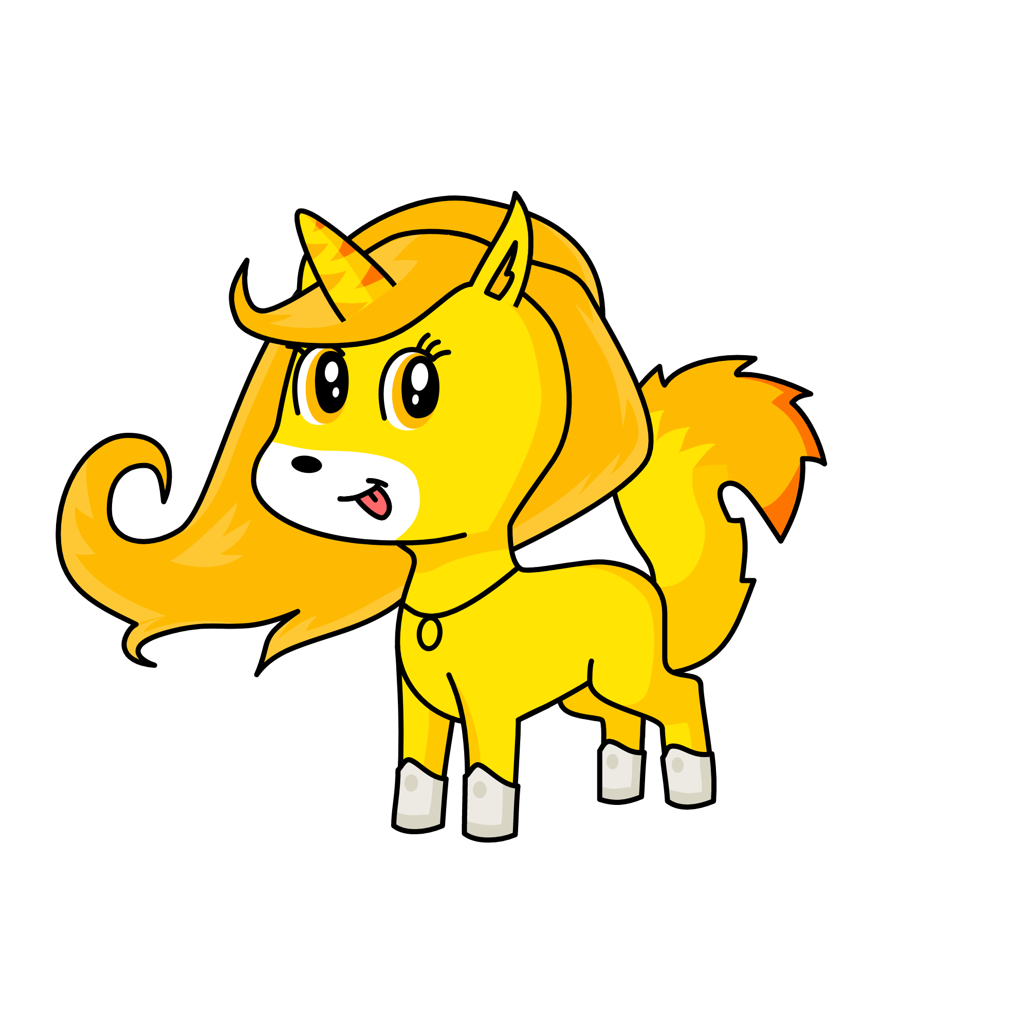 chickey, the unicorn