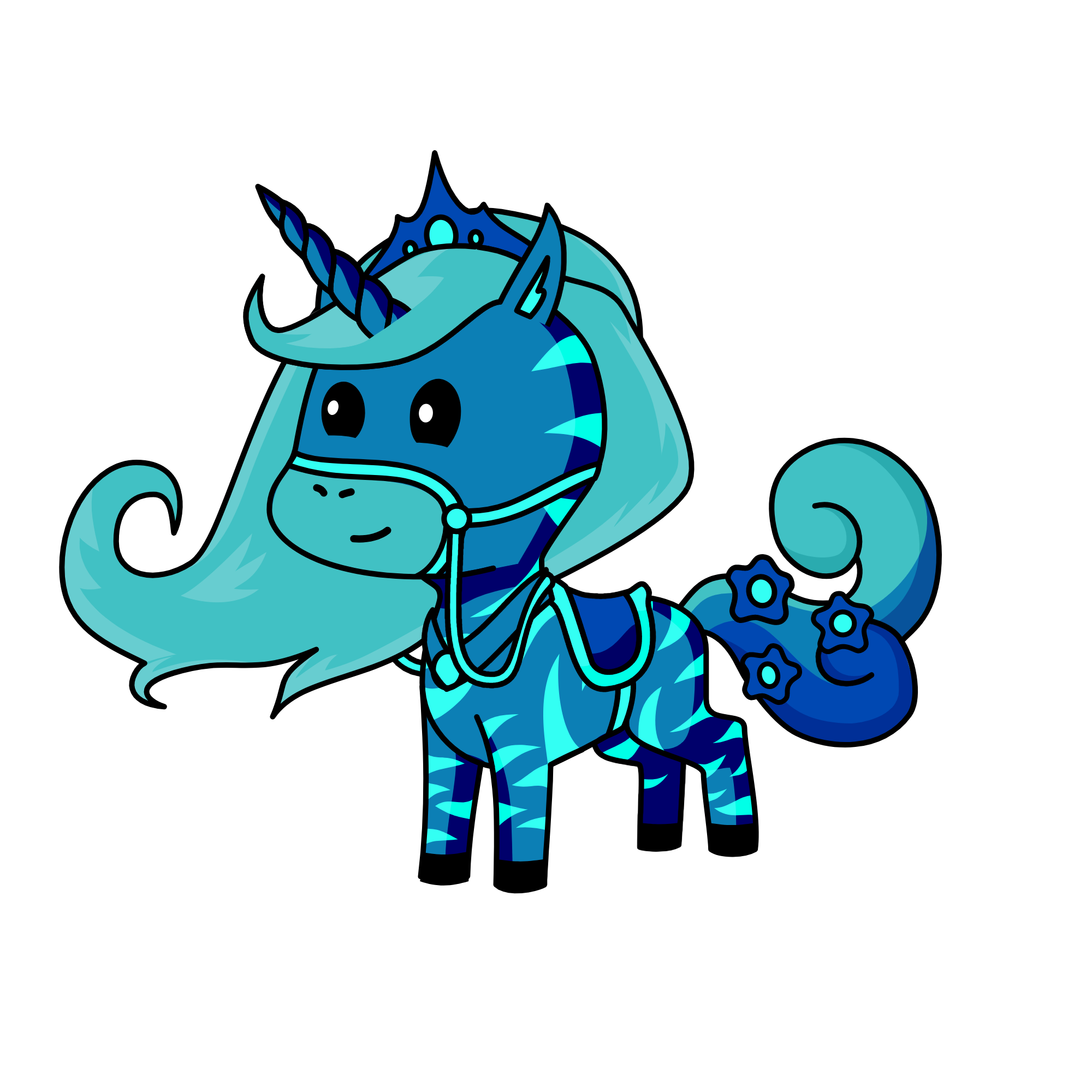 winter, the unicorn
