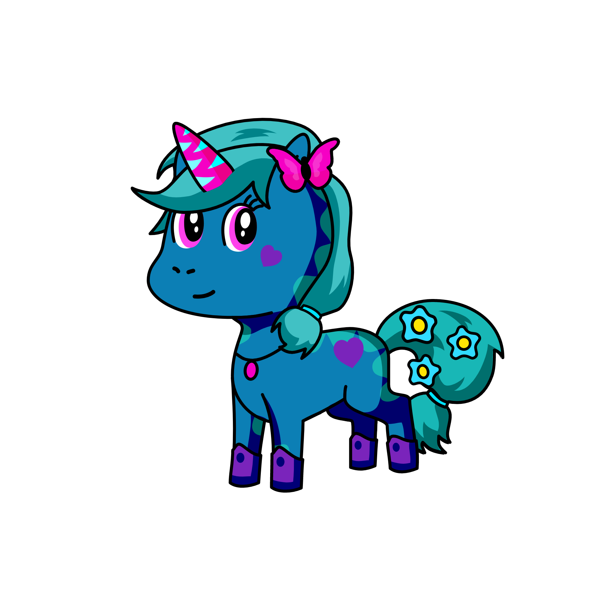 Twilight, the unicorn