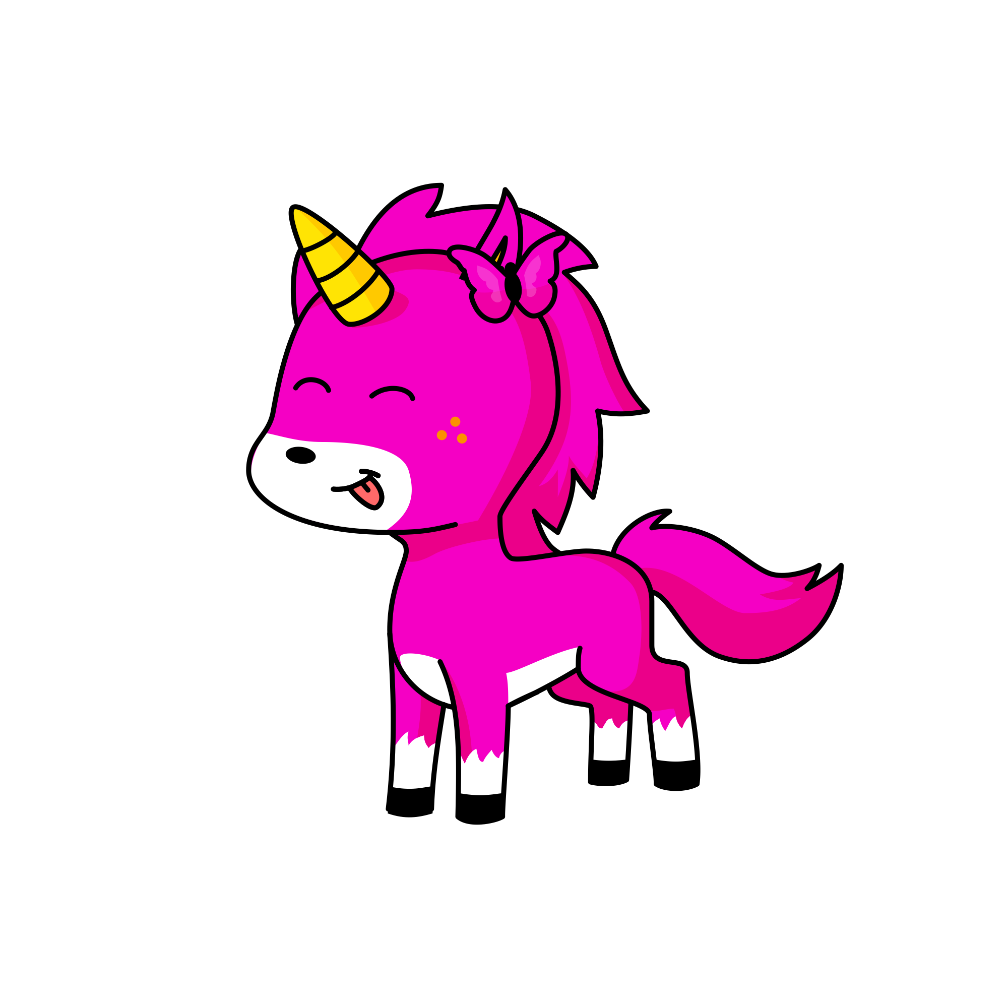 Dude, the unicorn