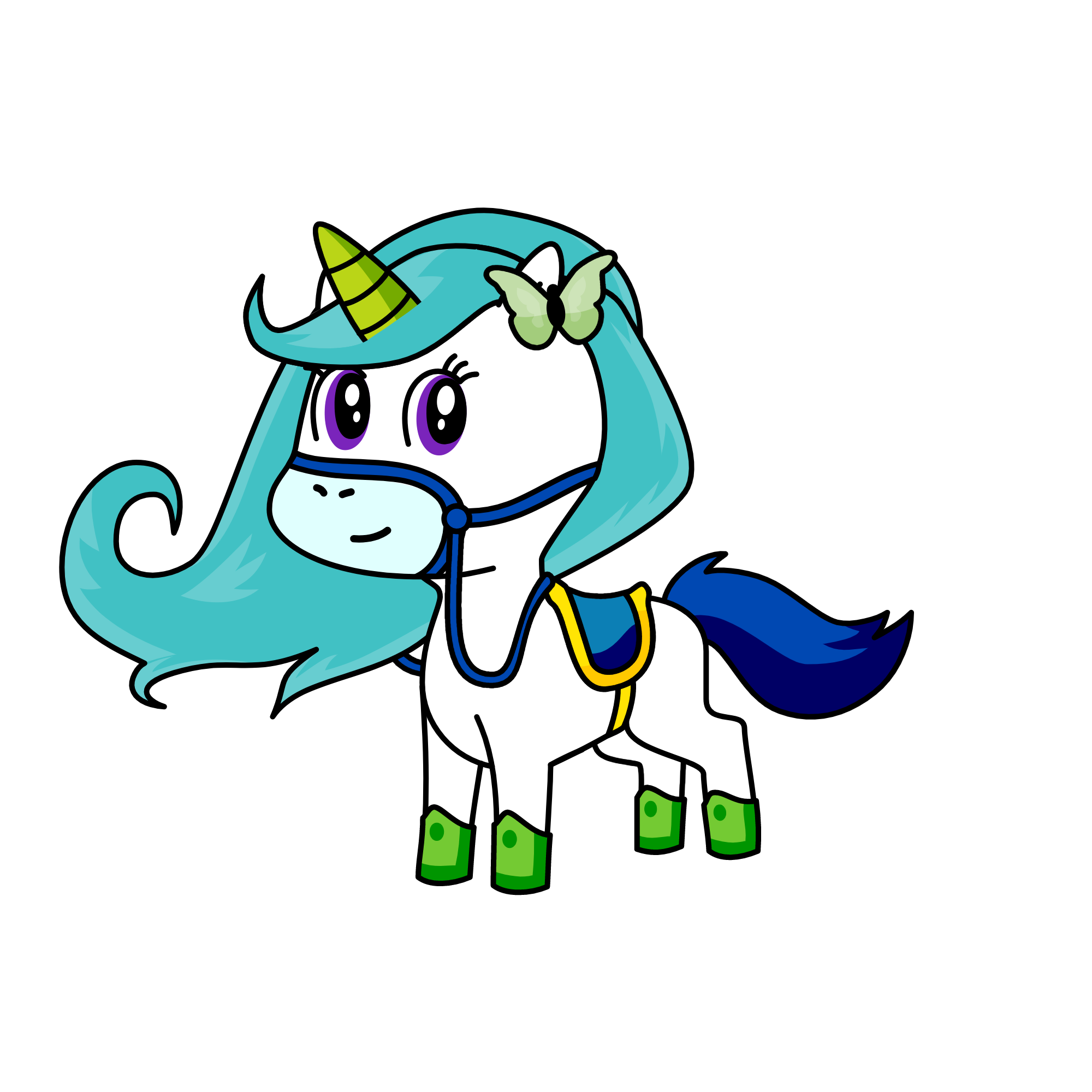 Sparkle, the unicorn