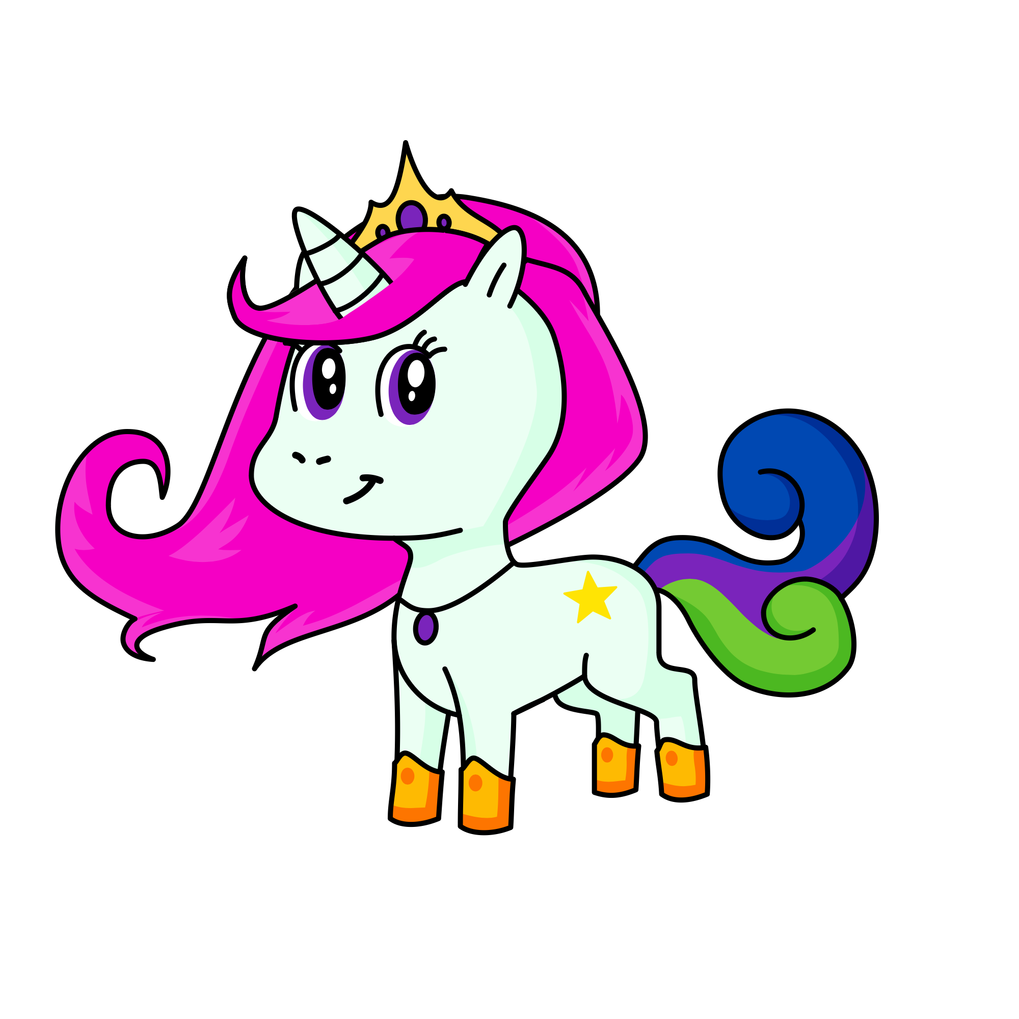 Celestia, the unicorn