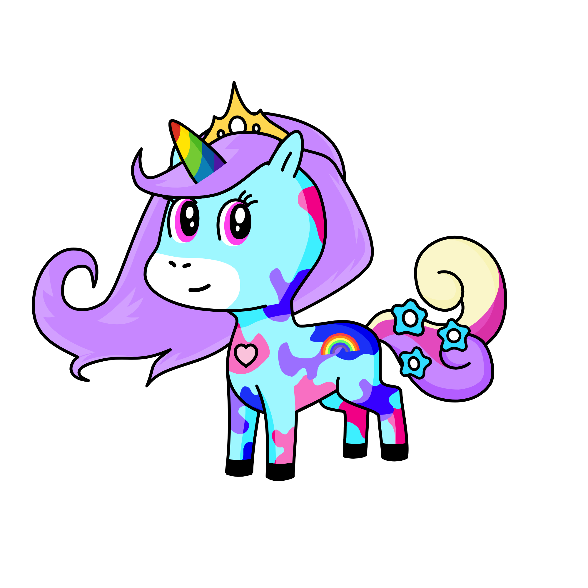 CUTIE, the unicorn