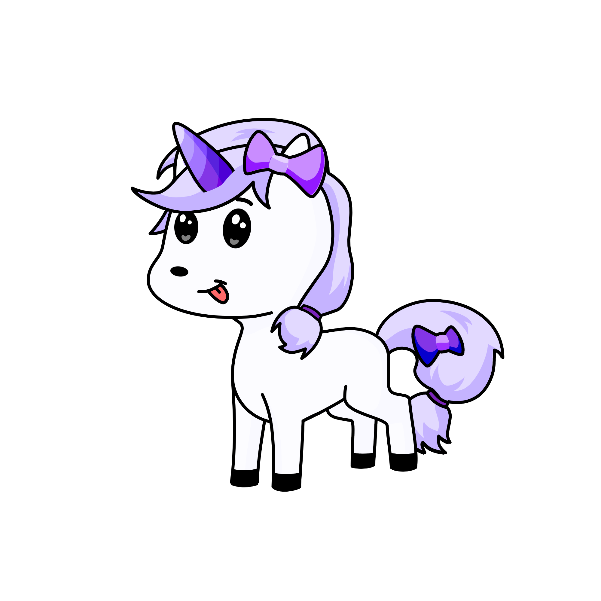 Lulu Lavender, the unicorn