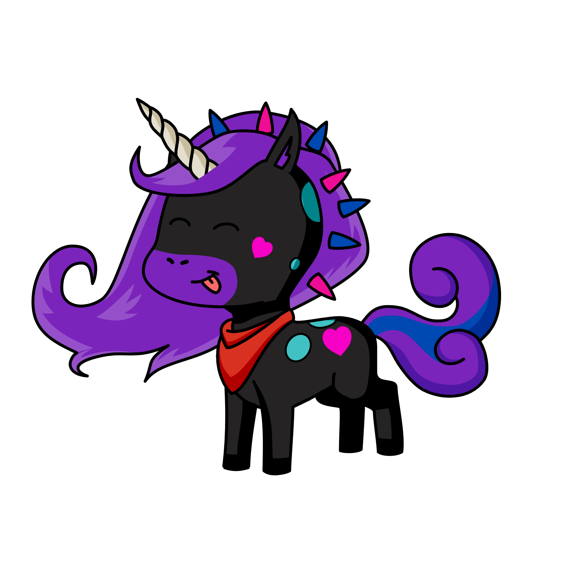 Brash, the unicorn