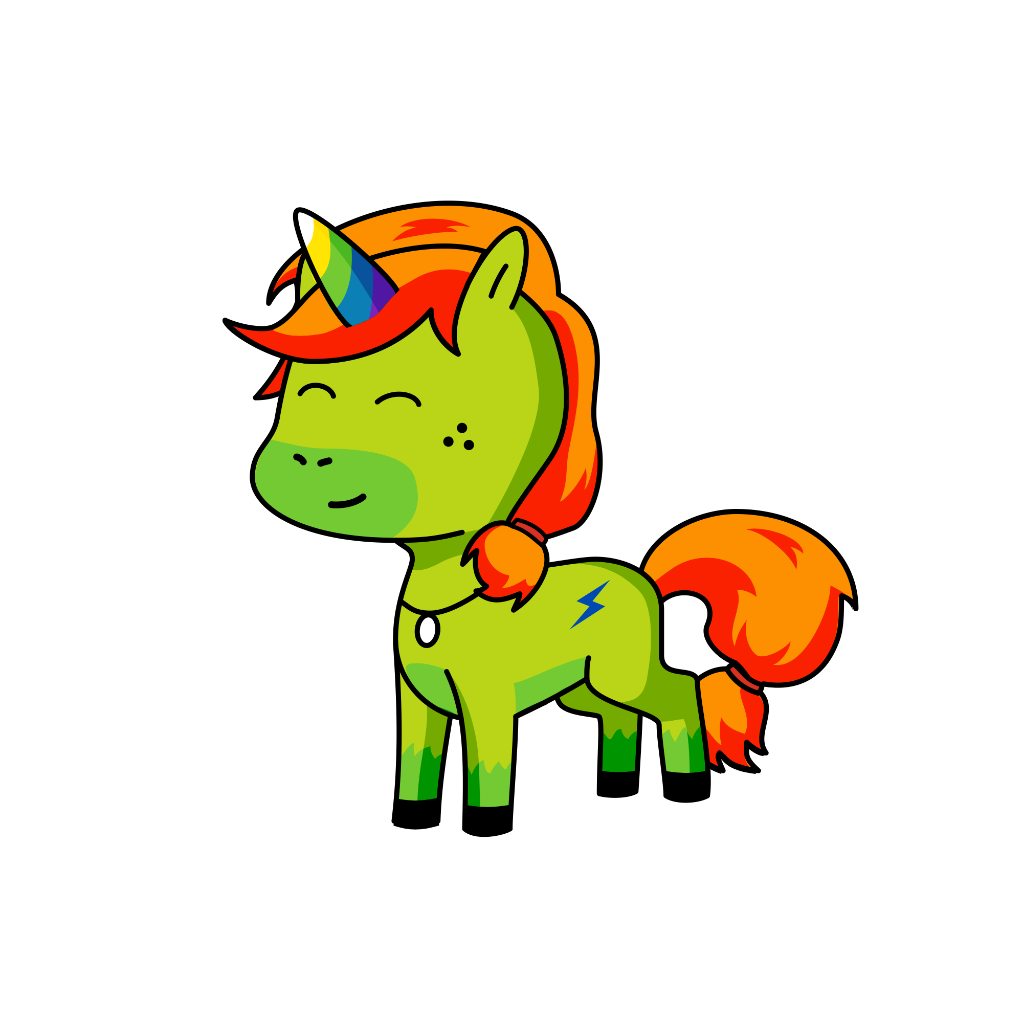 Mister K, the unicorn