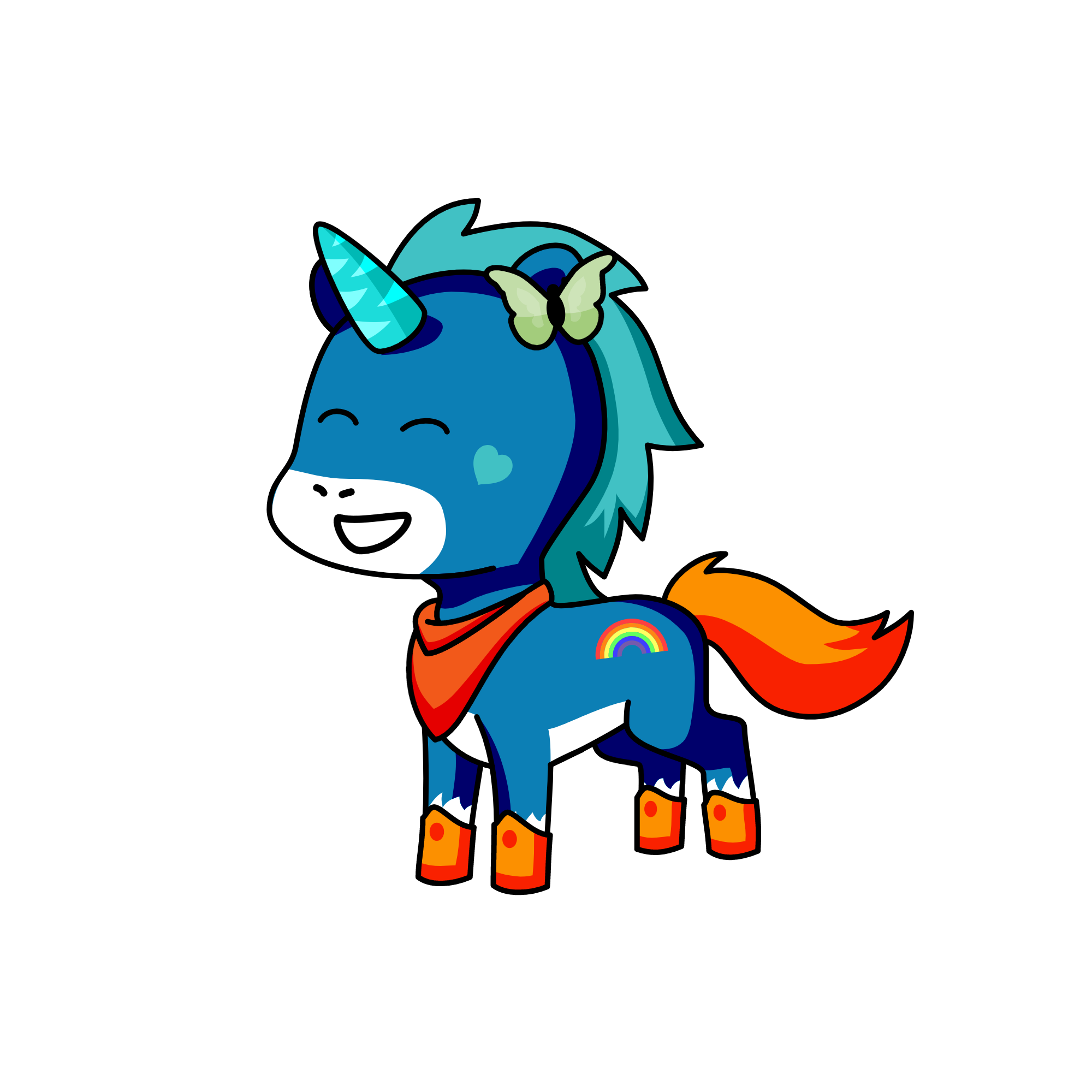 A, the unicorn