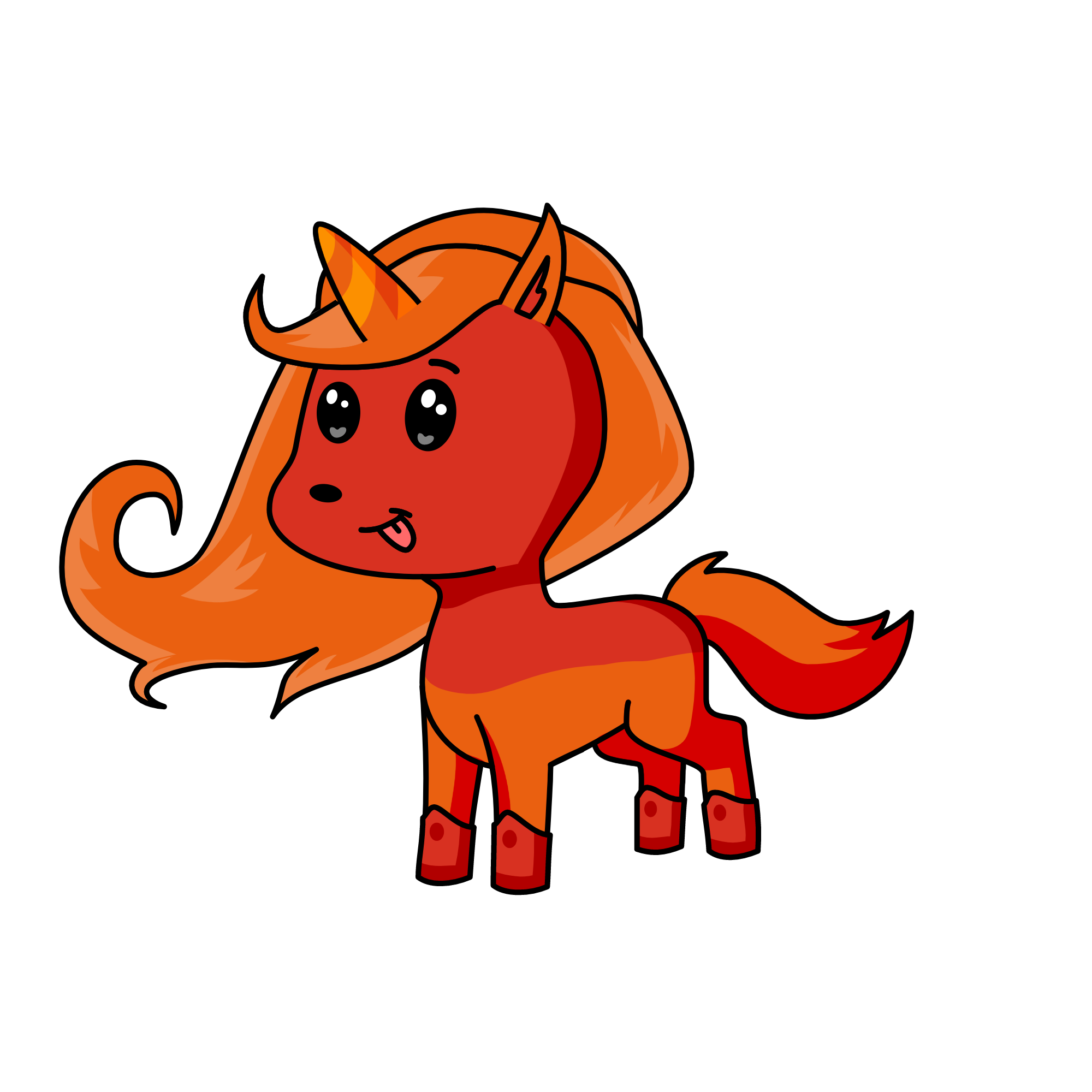 oranges, the unicorn