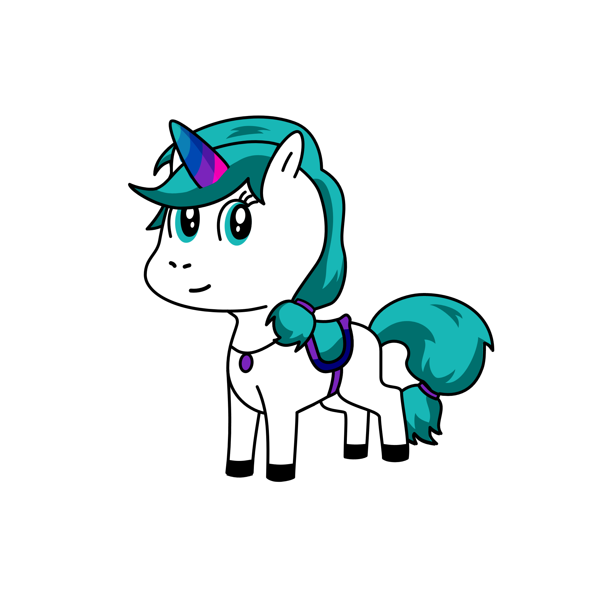 Galaxy, the unicorn