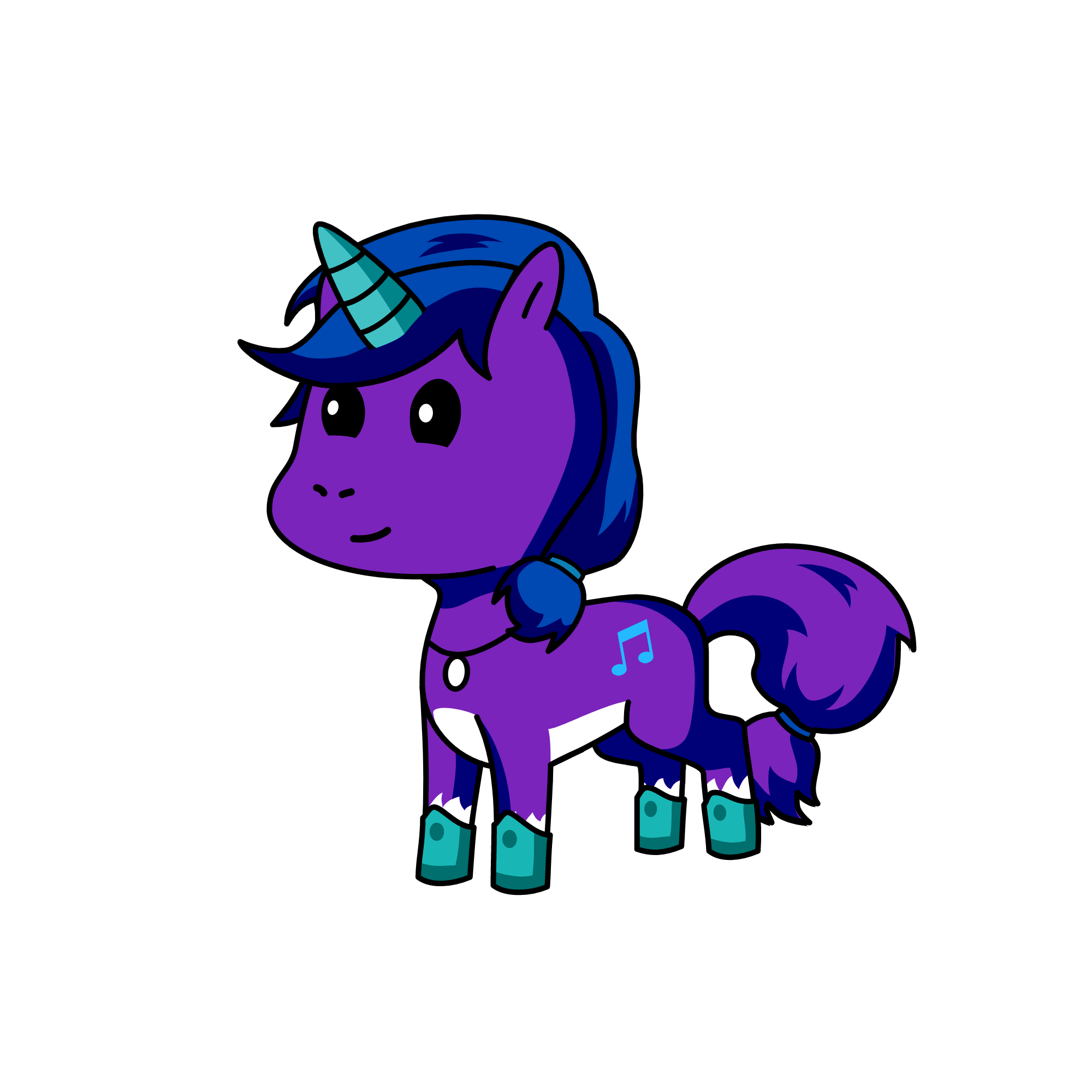 Luna, the unicorn