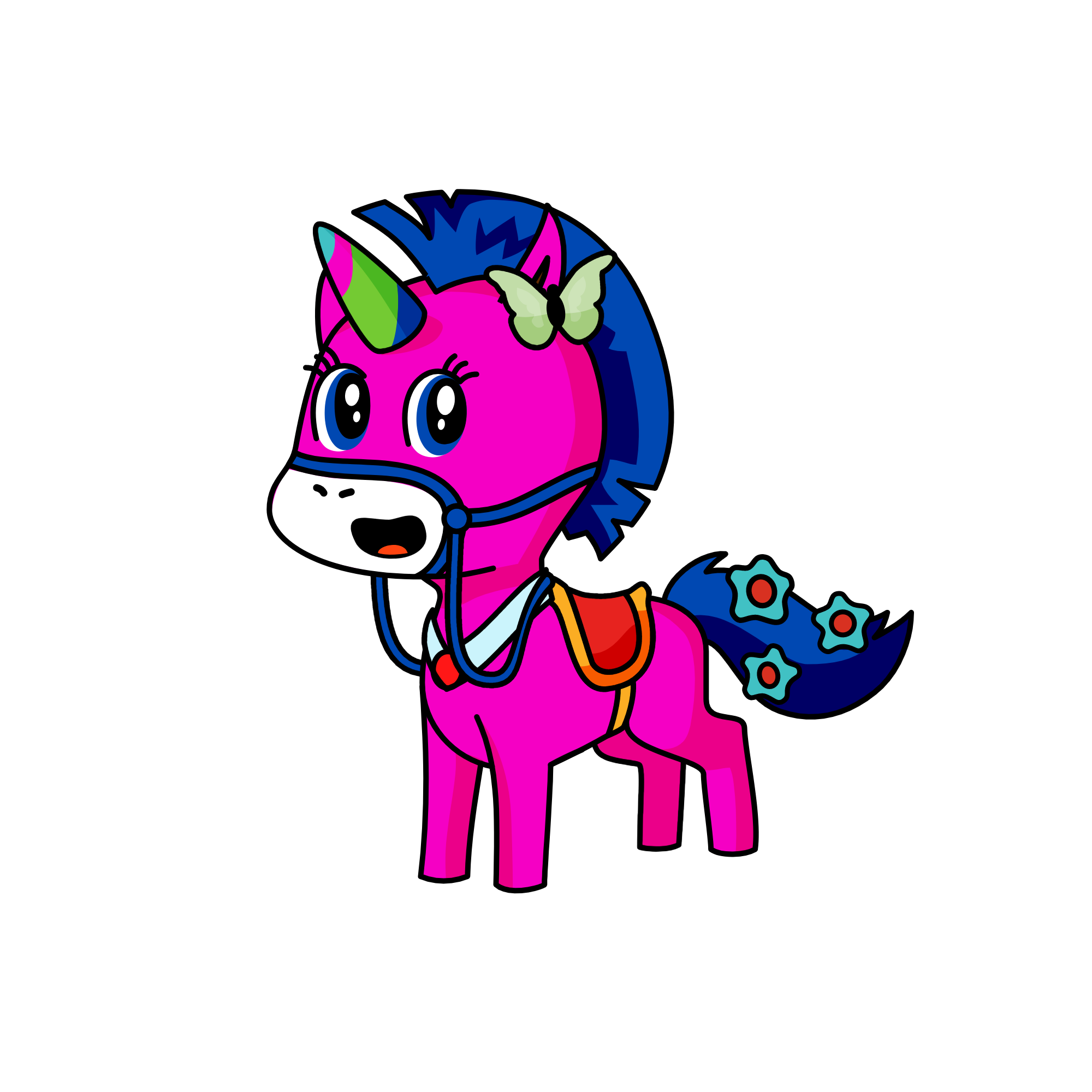 Skittles, the unicorn