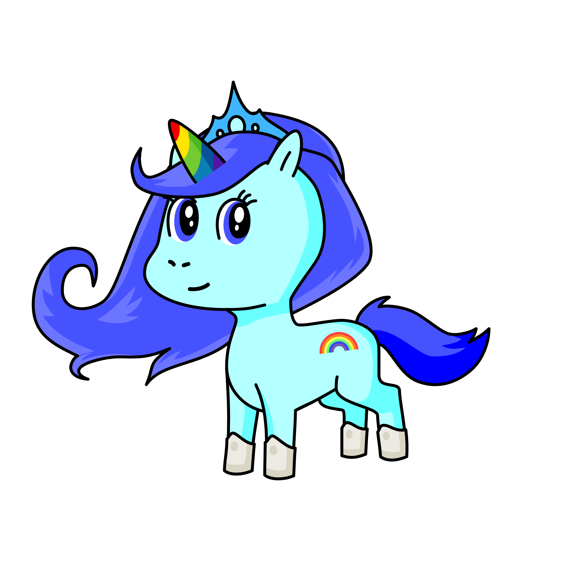 Rainy, the unicorn
