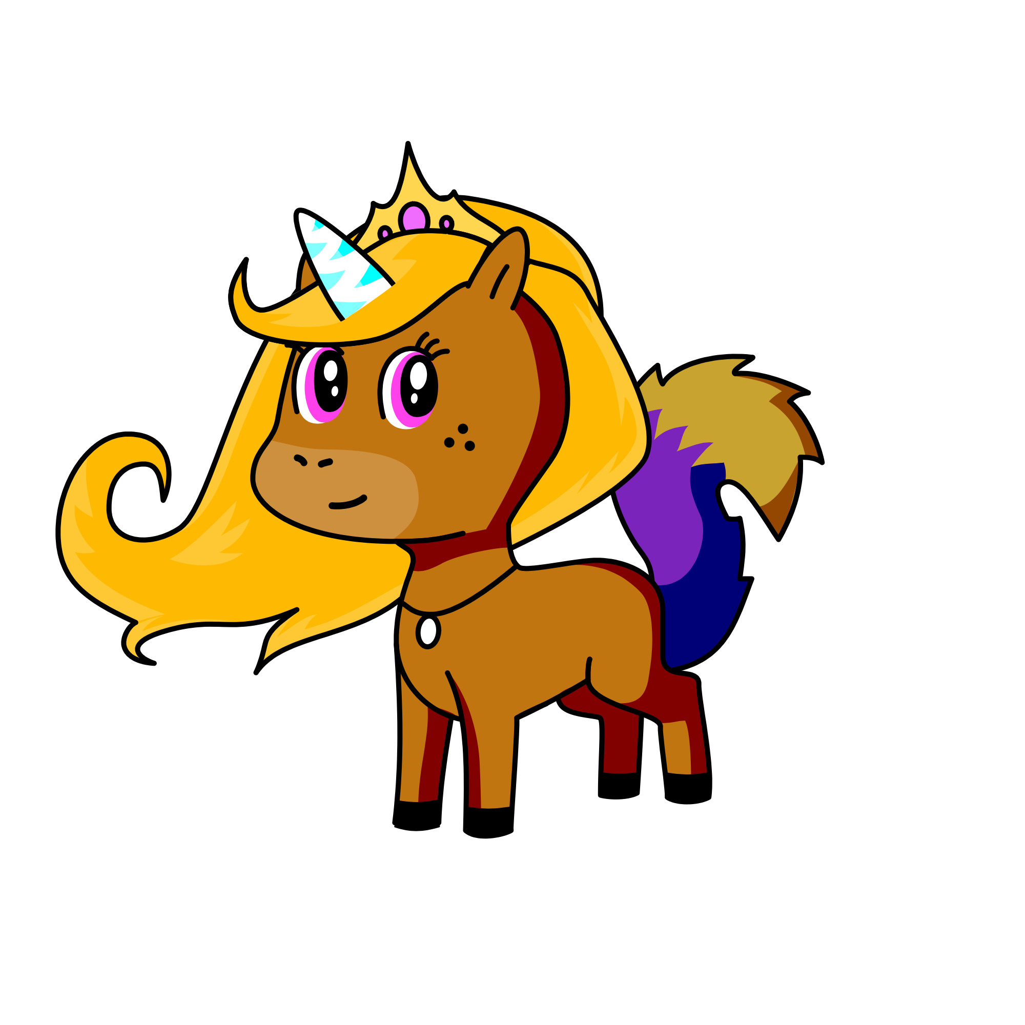 Windy, the unicorn