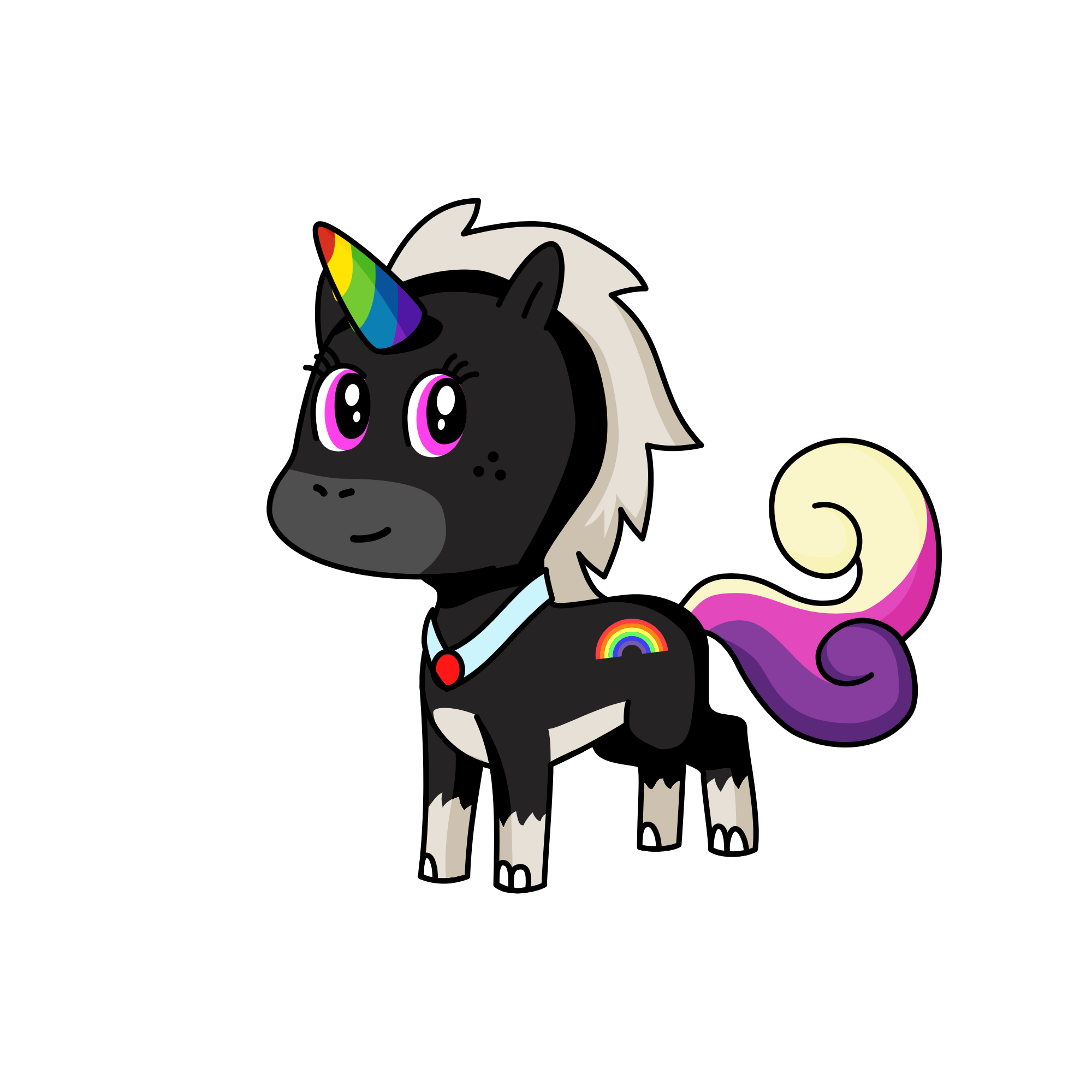 Frosty, the unicorn