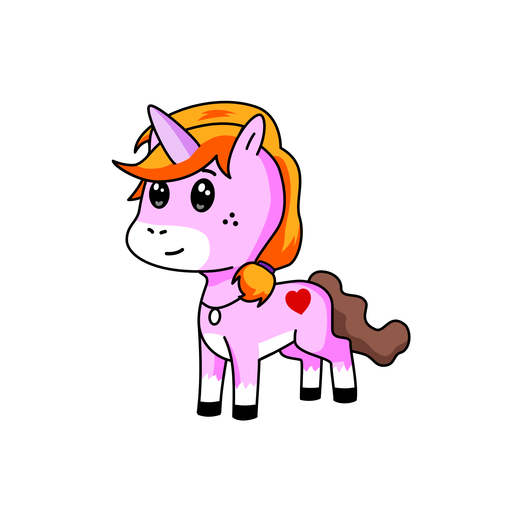 Twilite, the unicorn
