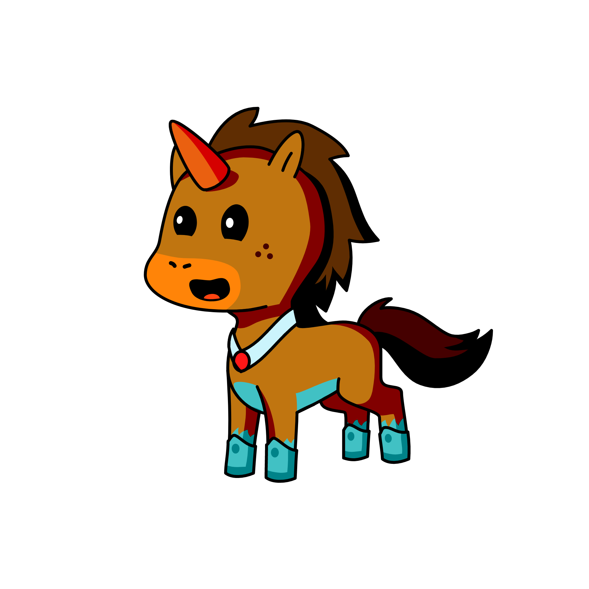 Lena, the unicorn