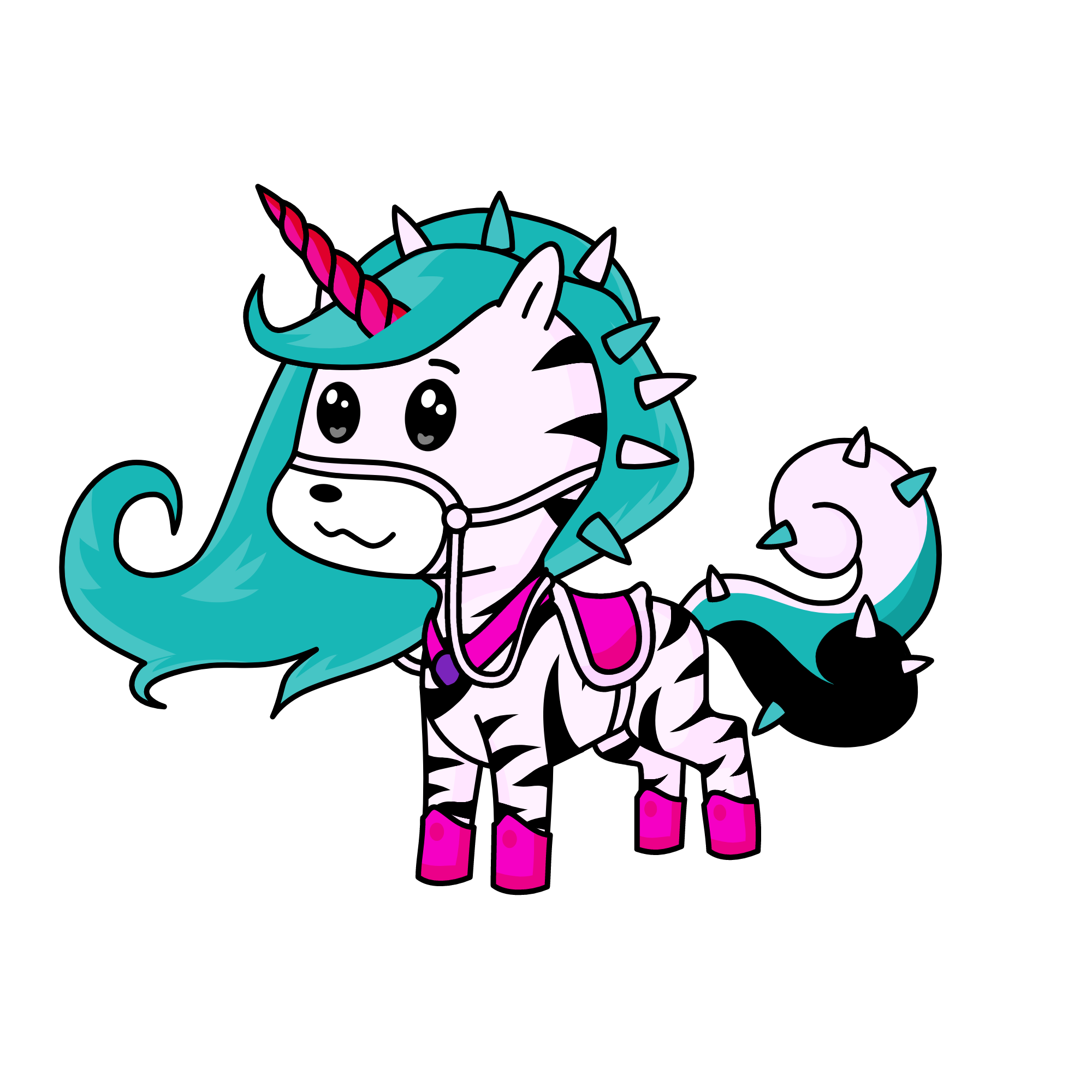 Moon Sparkles, the unicorn