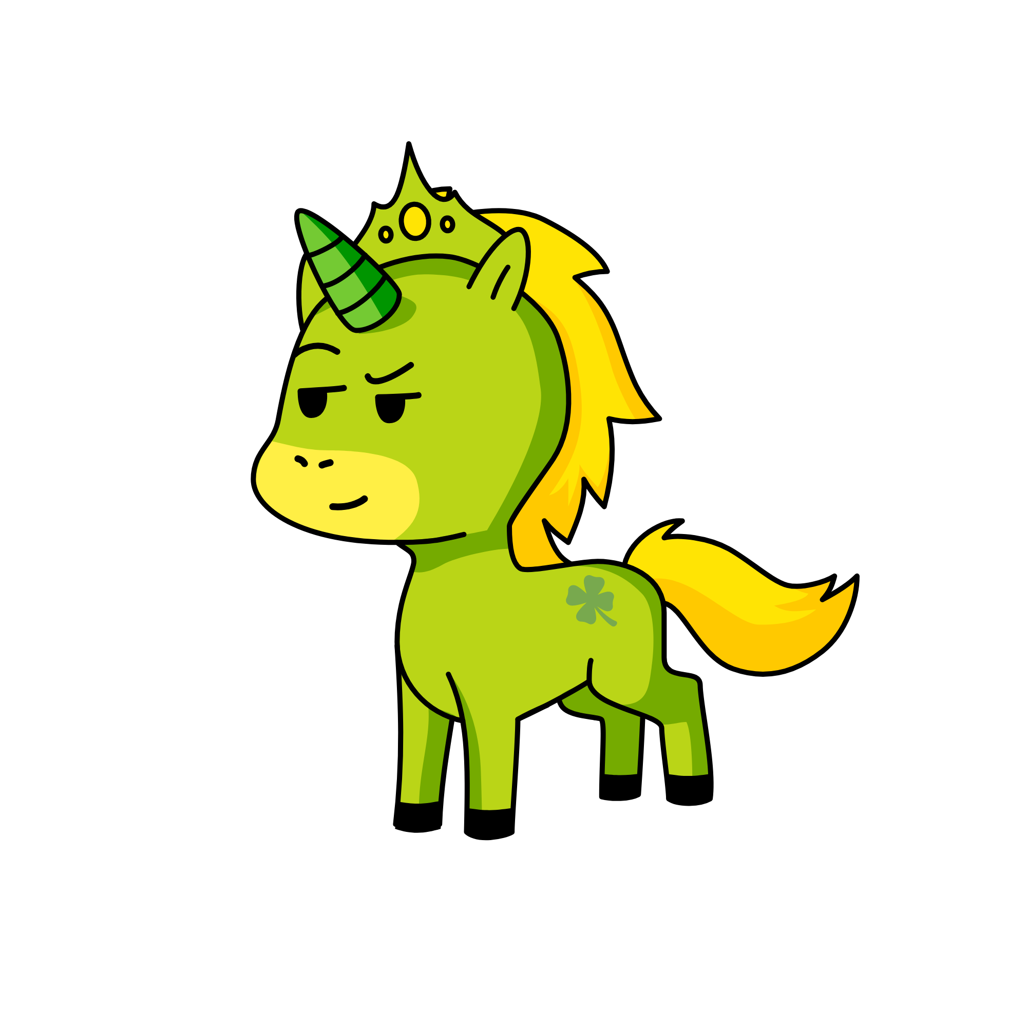 PACHRICKSDAY UNICORN, the unicorn