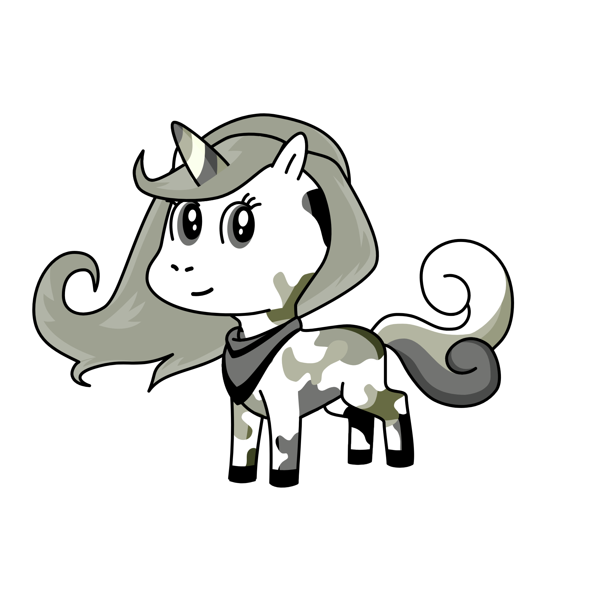 poopy butt the 3rd, the unicorn