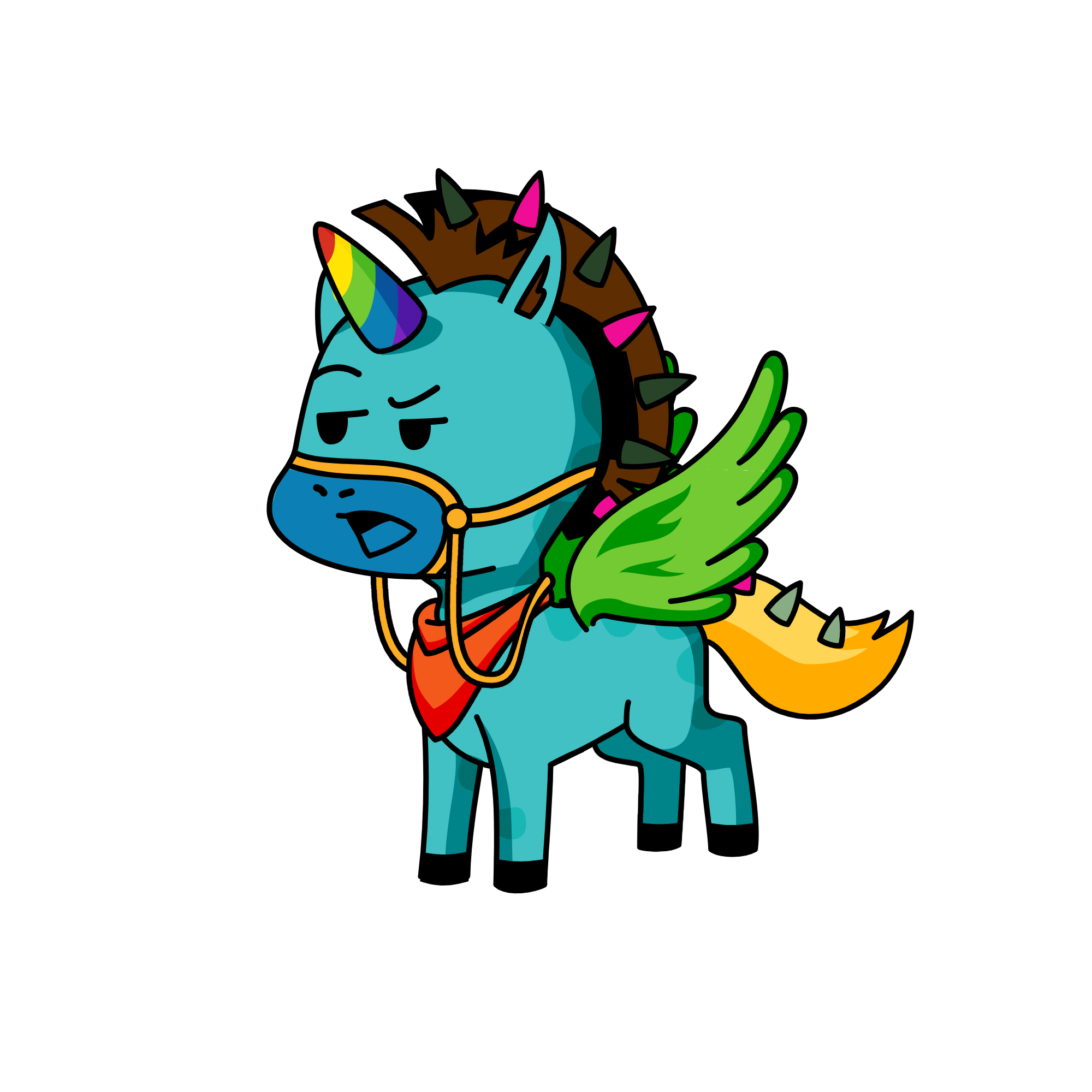 Boo, the unicorn