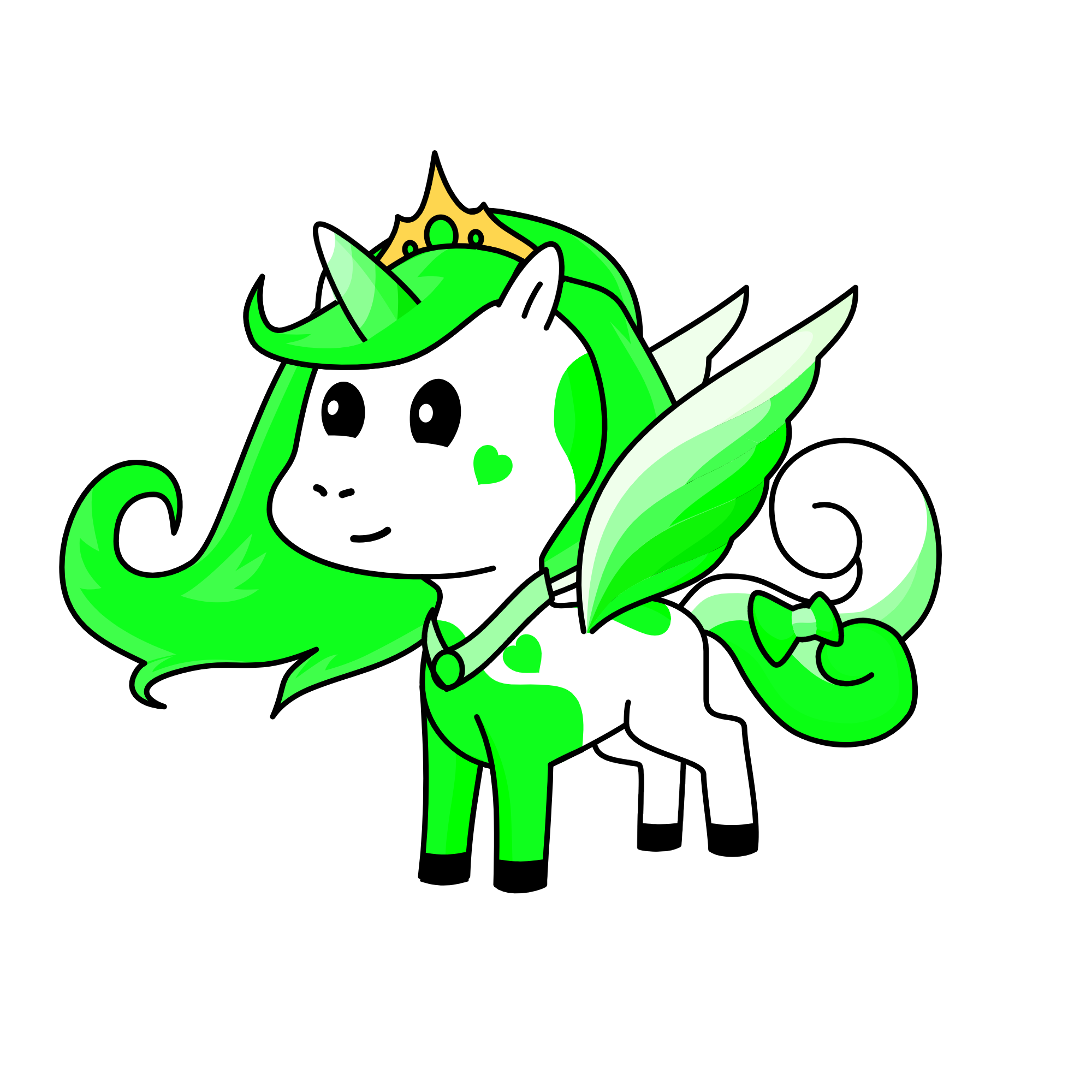 peppermint, the unicorn