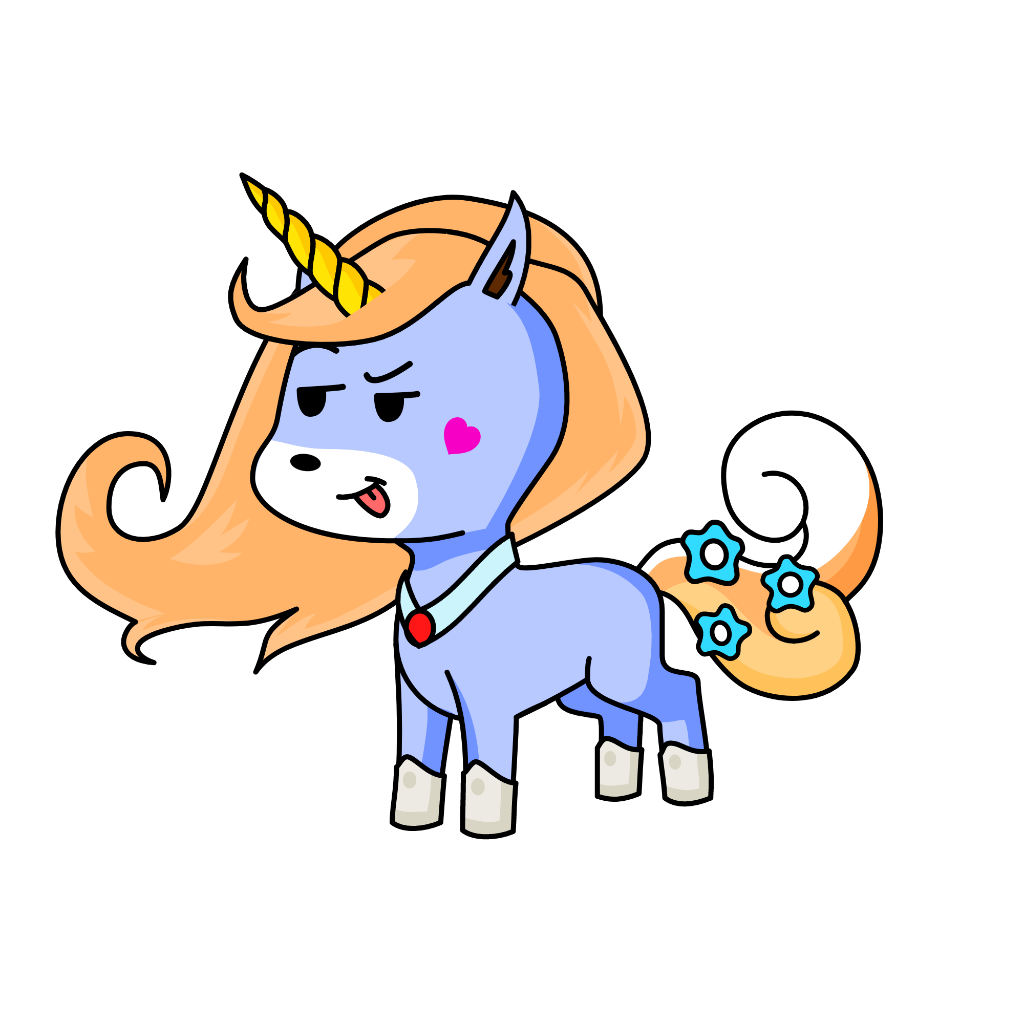 sussy, the unicorn