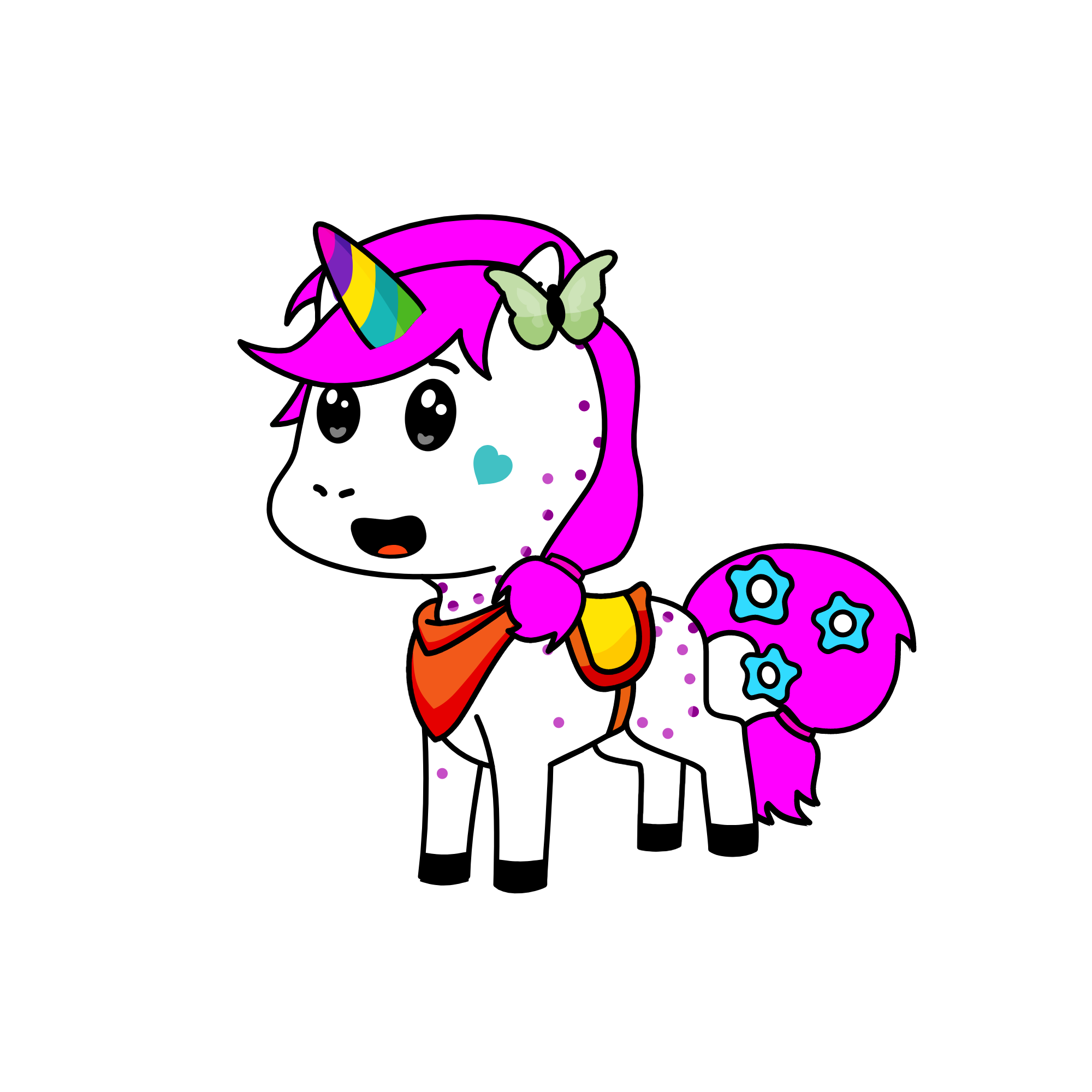 spring, the unicorn